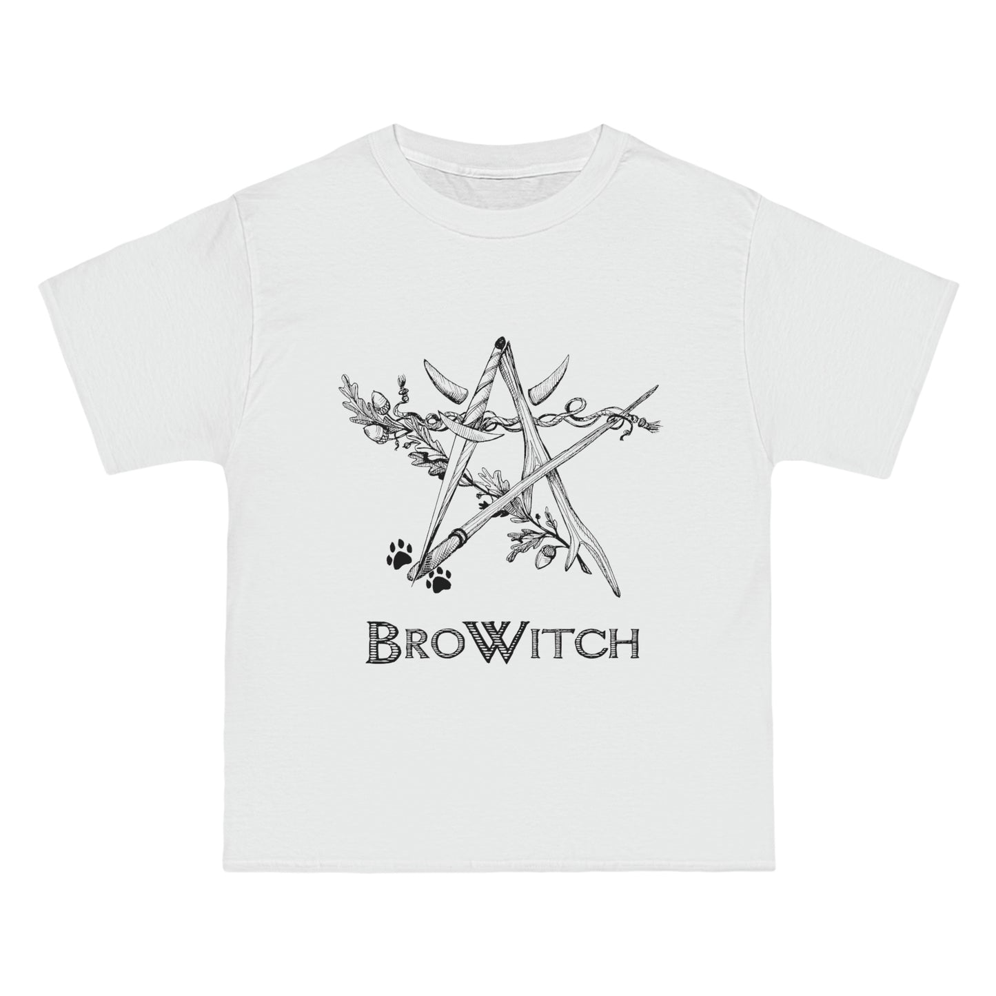BroWitch Relaxed Fit Short-Sleeve T-Shirt