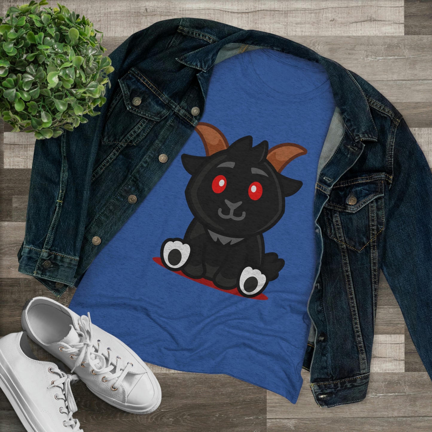 Witch's Movie Coven Mascot - Women's Triblend Tee