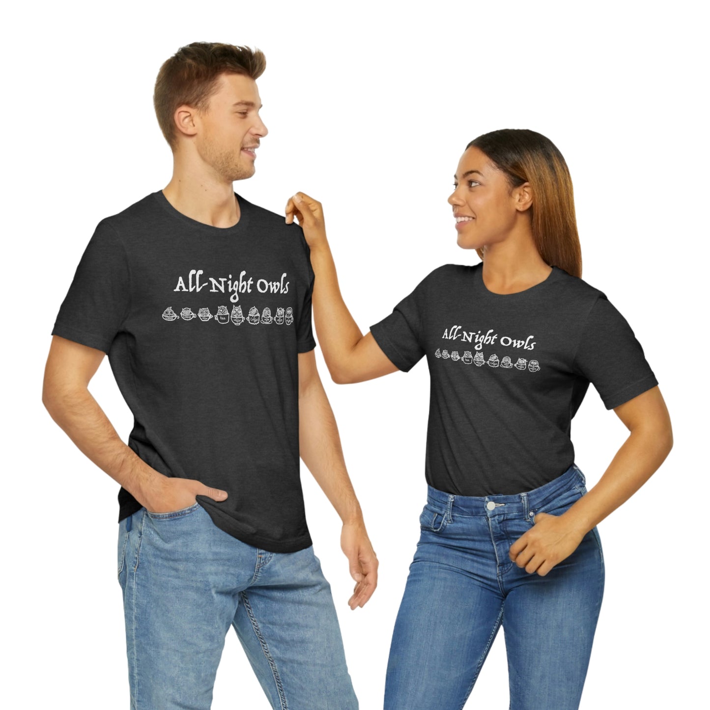 All-Night Owls Unisex Jersey Short Sleeve Tee