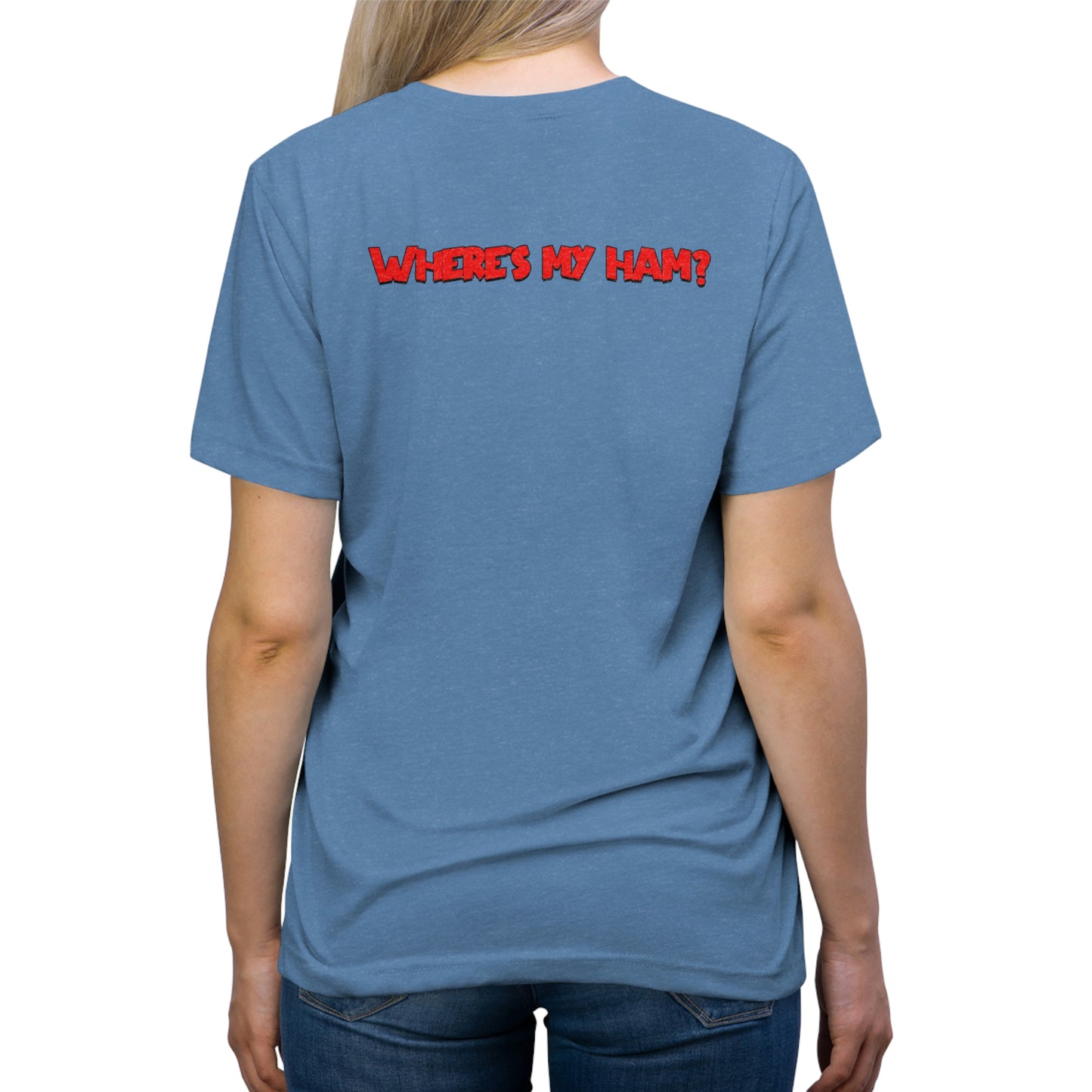 Scared & Alone "Villisca Axe Ham" Unisex Triblend Tee
