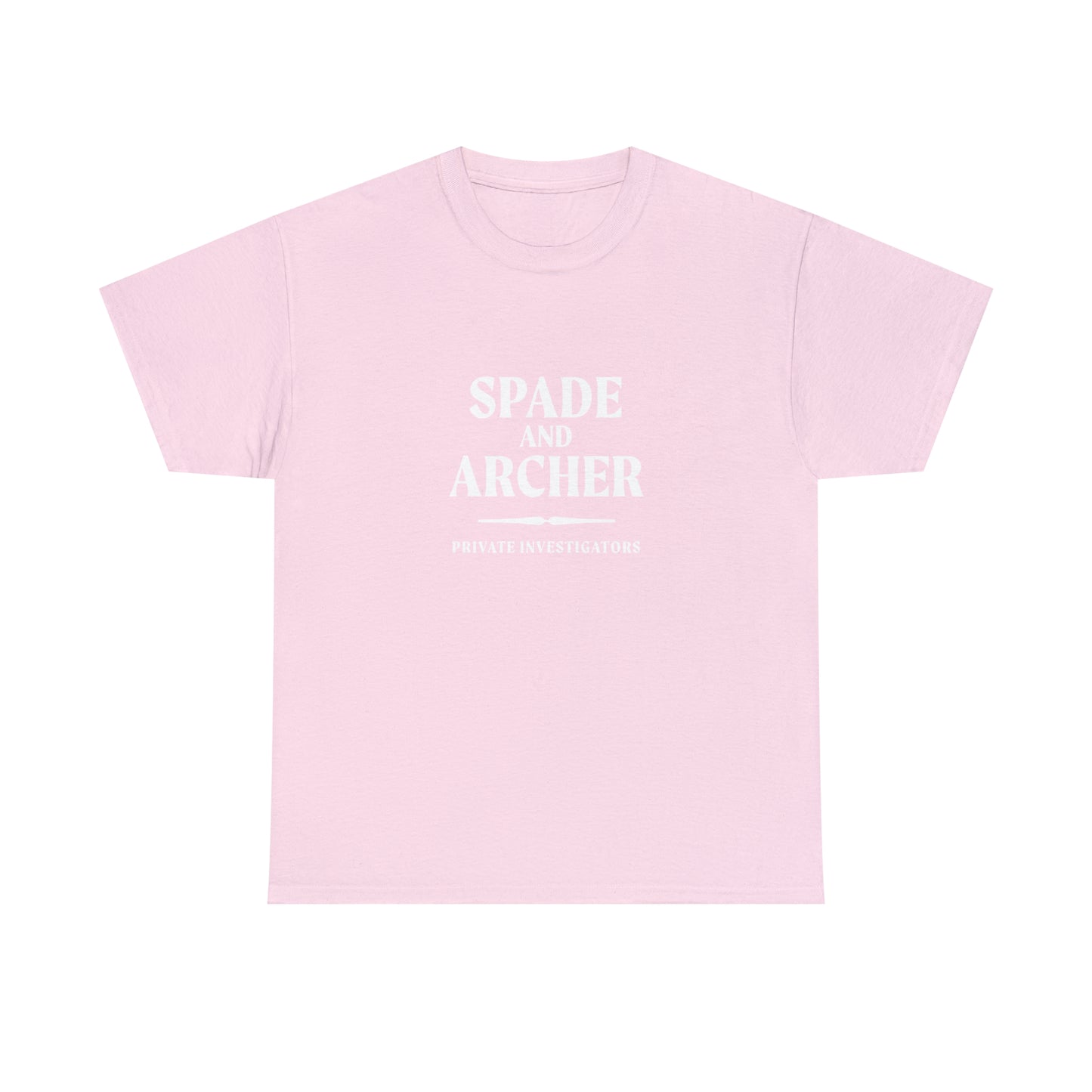 Spade And Archer Private Investigator T-Shirt Unisex Heavy Cotton Tee