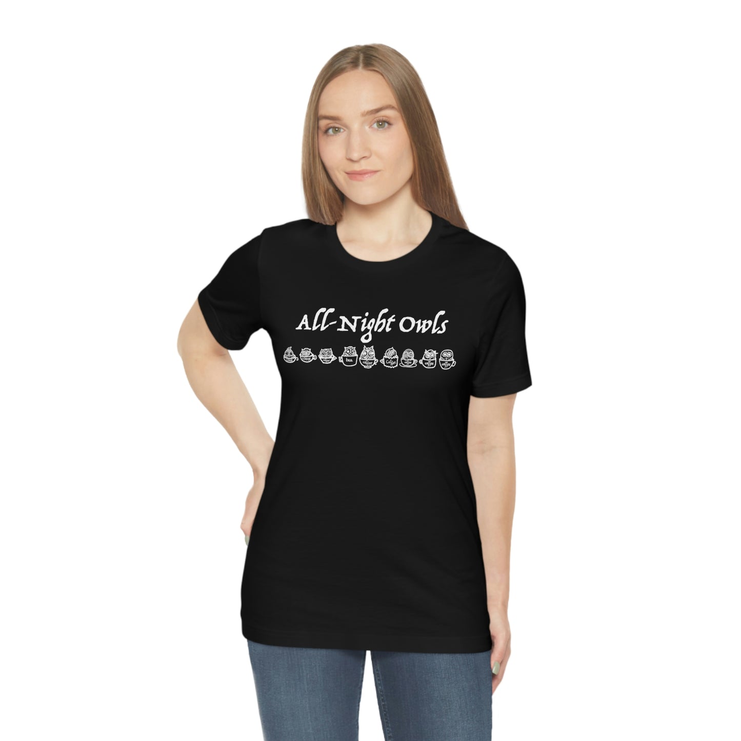 All-Night Owls Unisex Jersey Short Sleeve Tee