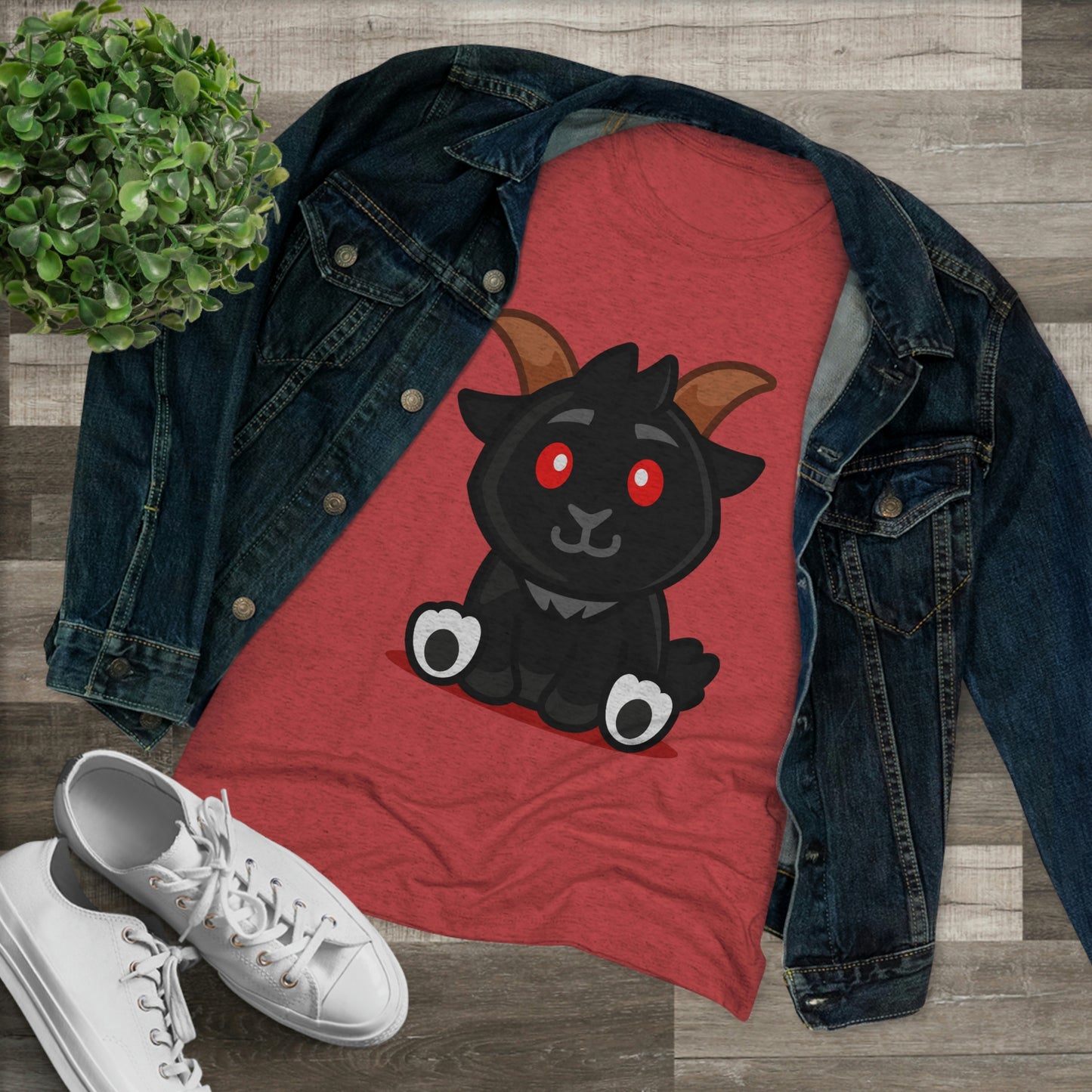 Witch's Movie Coven Mascot - Women's Triblend Tee