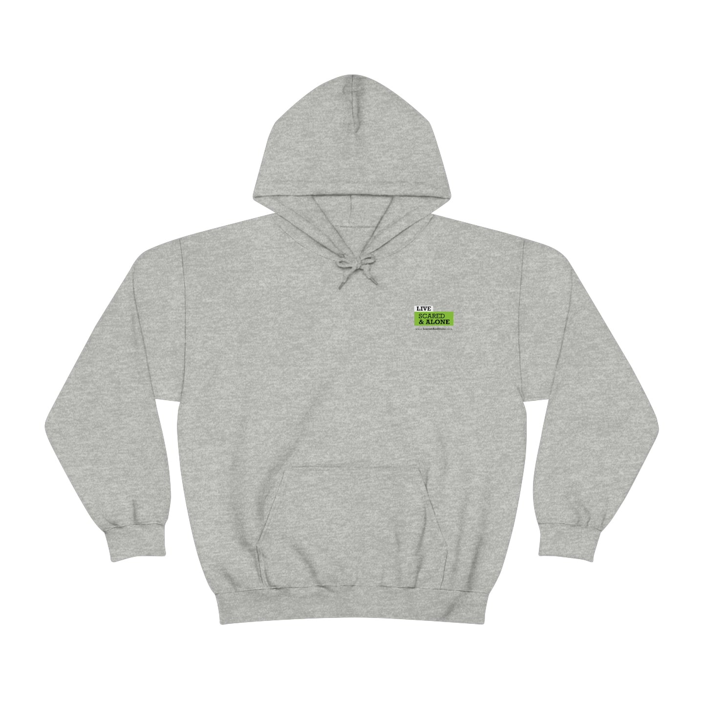 Scared & Alone "Ghost Bait" Unisex Heavy Blend™ Hooded Sweatshirt