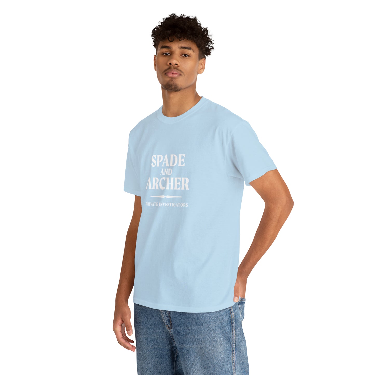 Spade And Archer Private Investigator T-Shirt Unisex Heavy Cotton Tee
