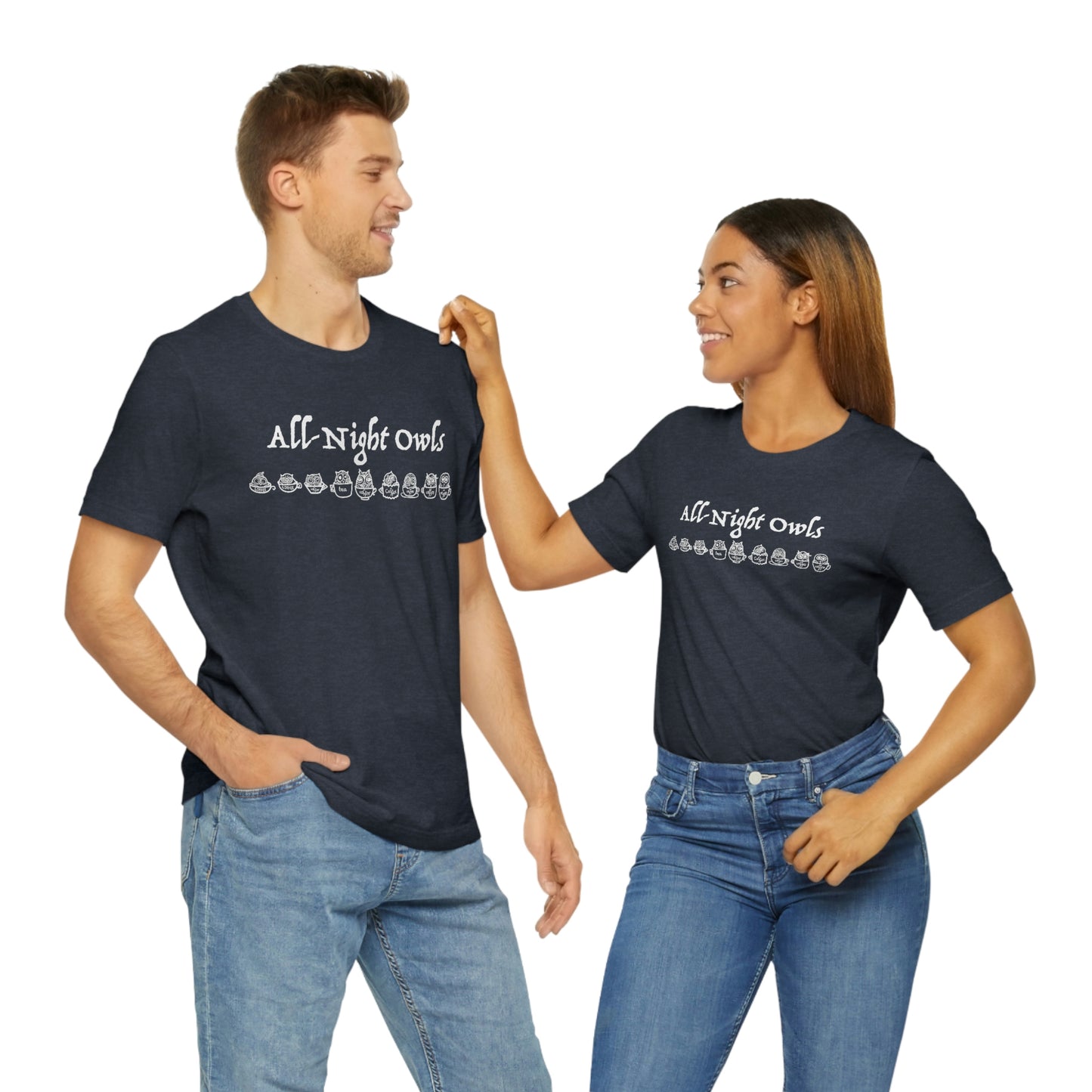 All-Night Owls Unisex Jersey Short Sleeve Tee