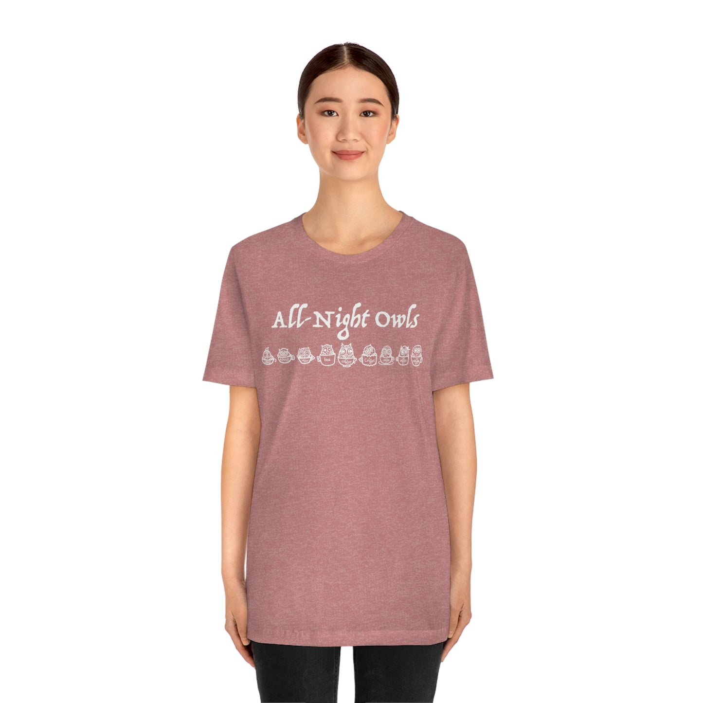 All-Night Owls Unisex Jersey Short Sleeve Tee