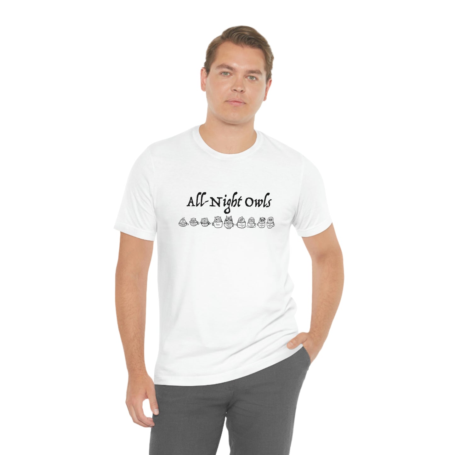 All-Night Owls Unisex Jersey Short Sleeve Tee