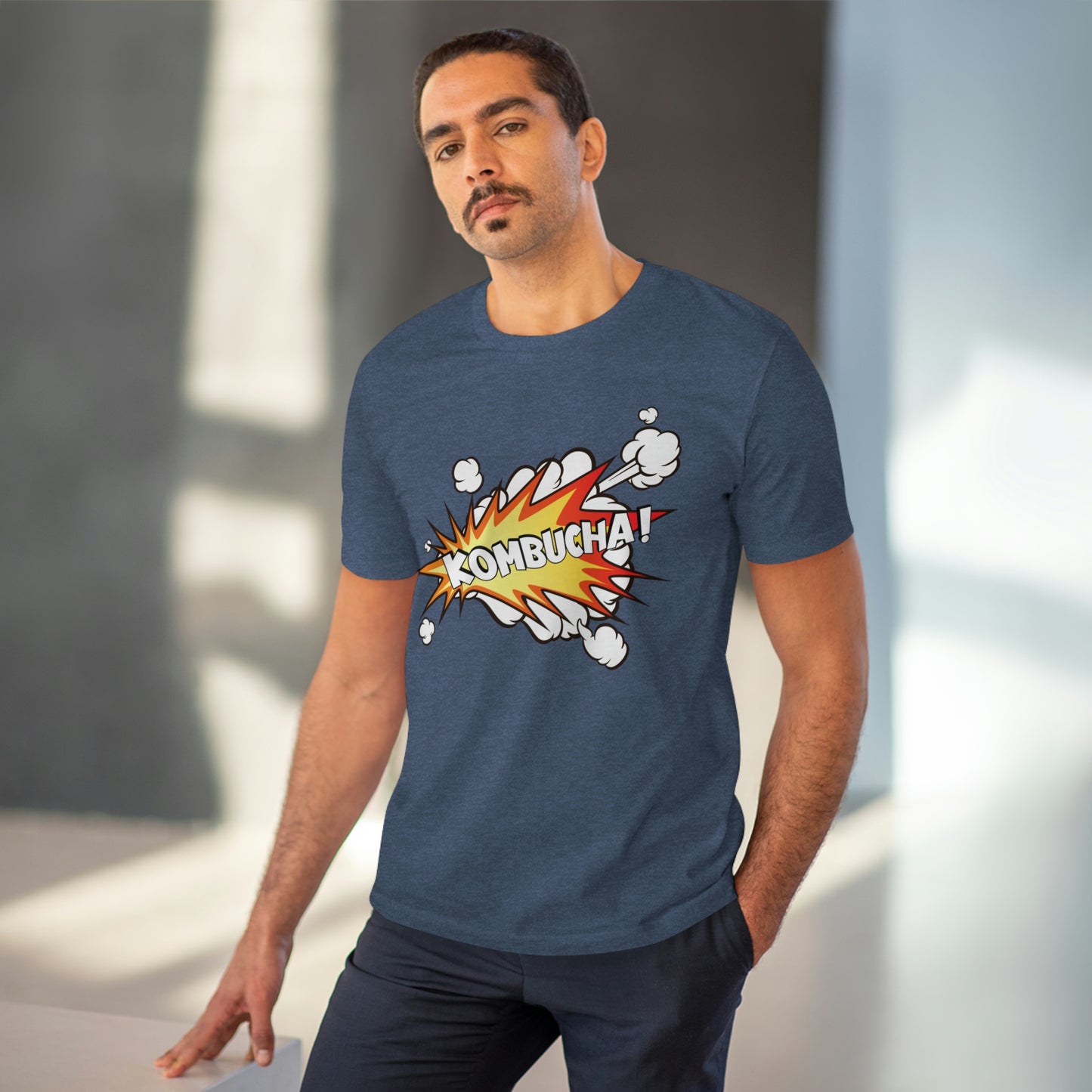 Foodie Pharmacology "Kombucha!" Organic Unisex T-shirt