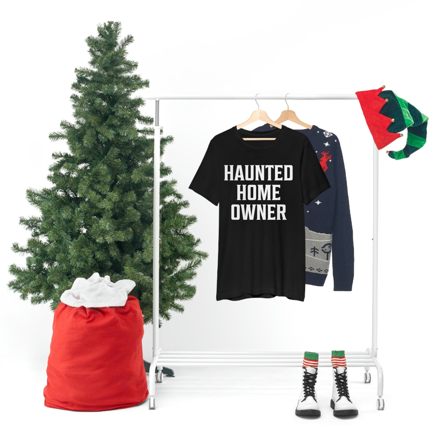 This Old Haunted House - Haunted Home Owner Short Sleeve Tee