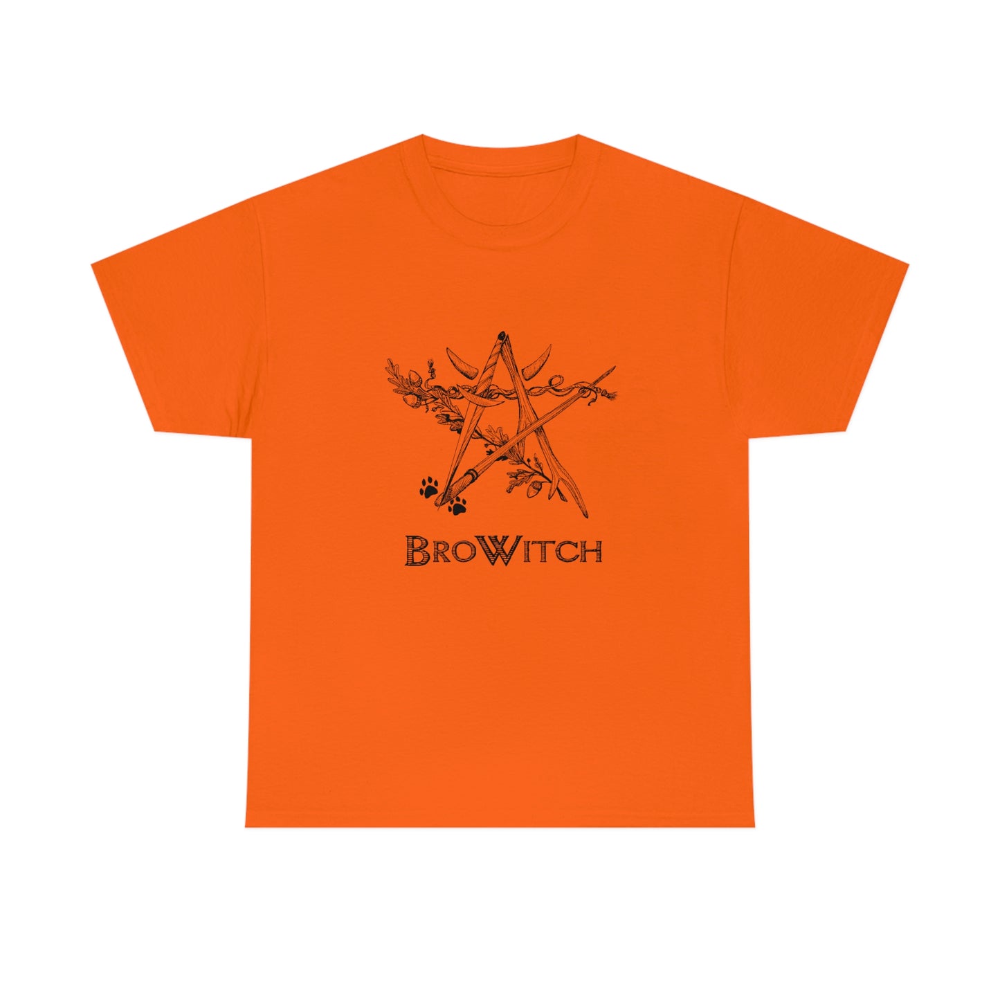 BroWitch Unisex Heavy Cotton Tee
