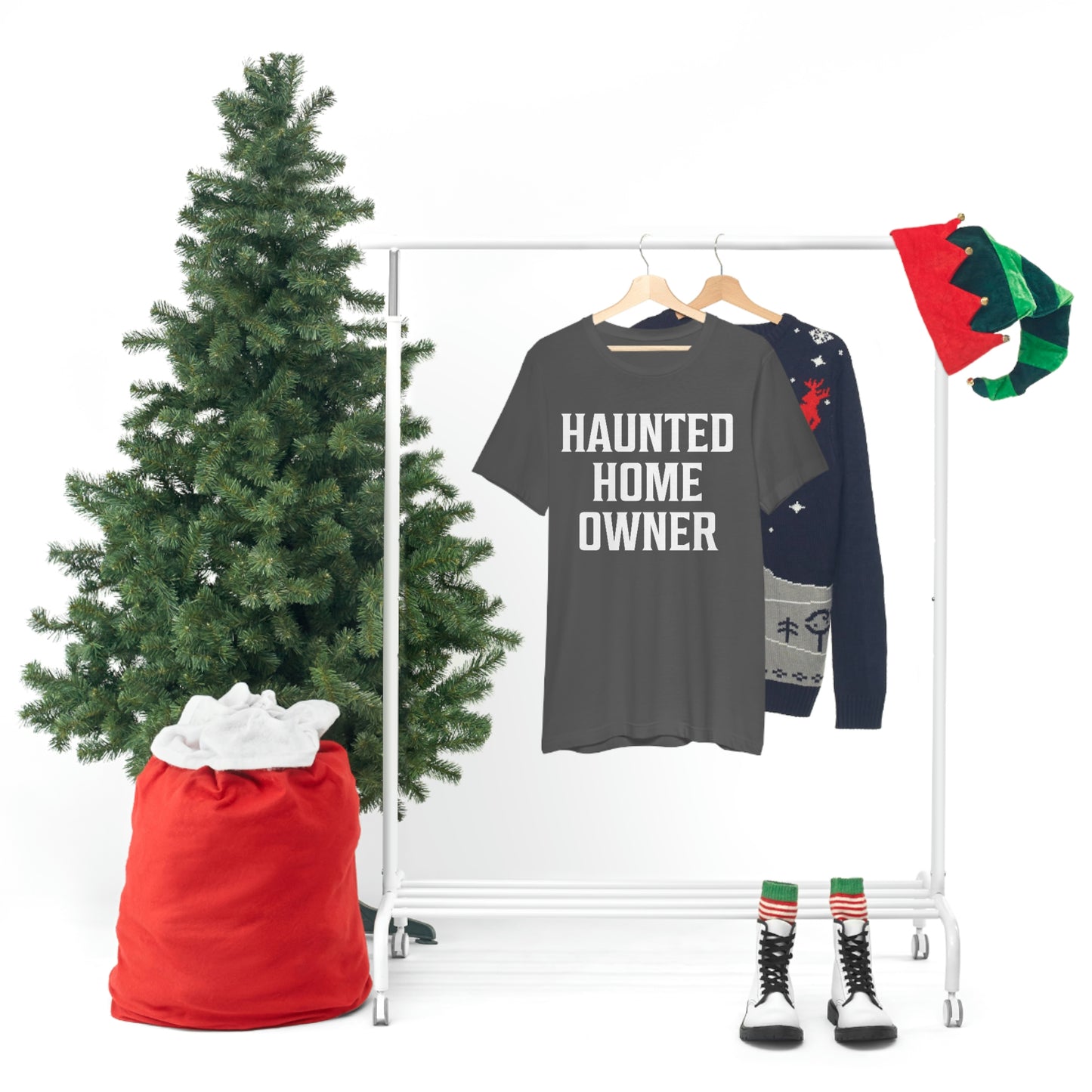 This Old Haunted House - Haunted Home Owner Short Sleeve Tee
