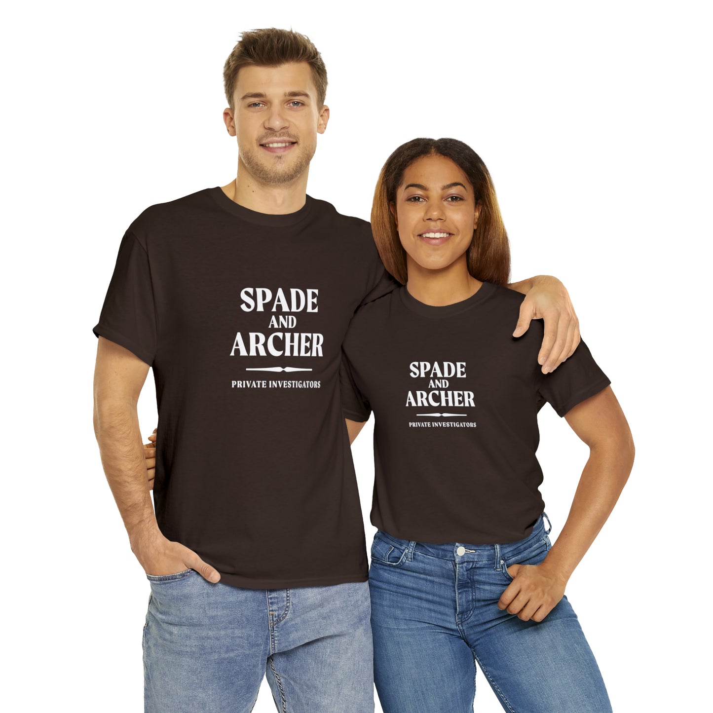 Spade And Archer Private Investigator T-Shirt Unisex Heavy Cotton Tee