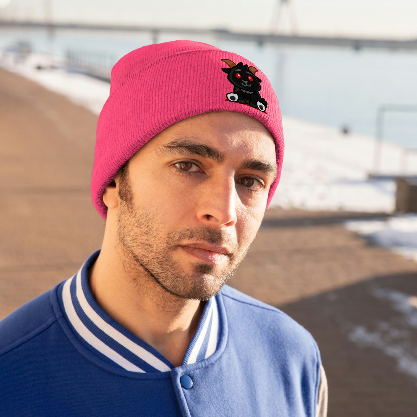Witch's Move Coven Mascot Knit Beanie