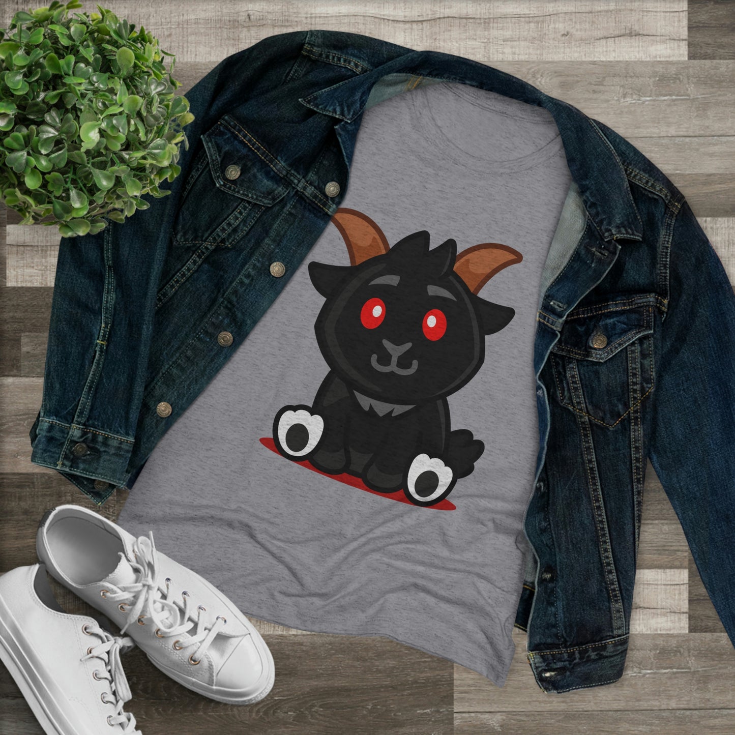 Witch's Movie Coven Mascot - Women's Triblend Tee
