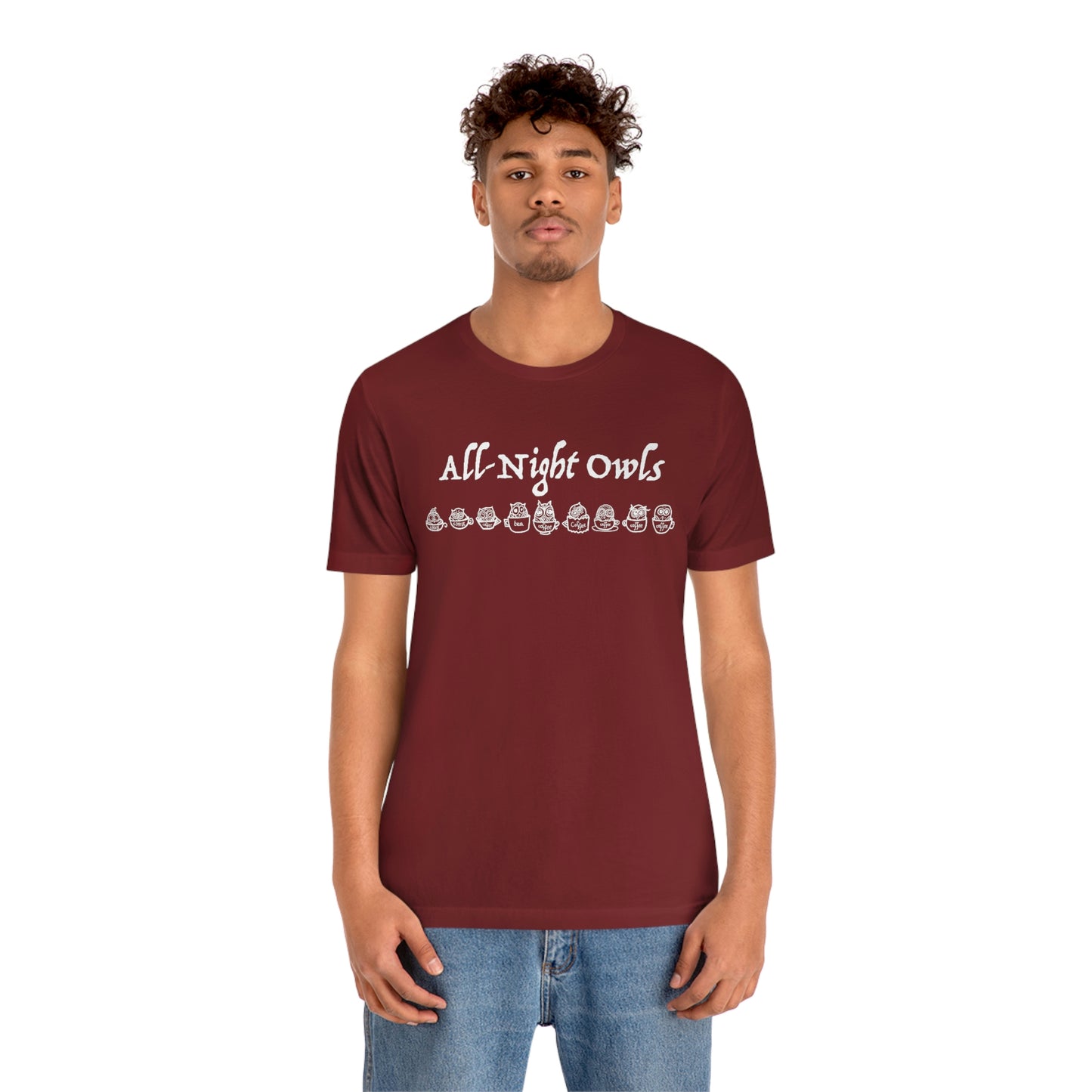 All-Night Owls Unisex Jersey Short Sleeve Tee