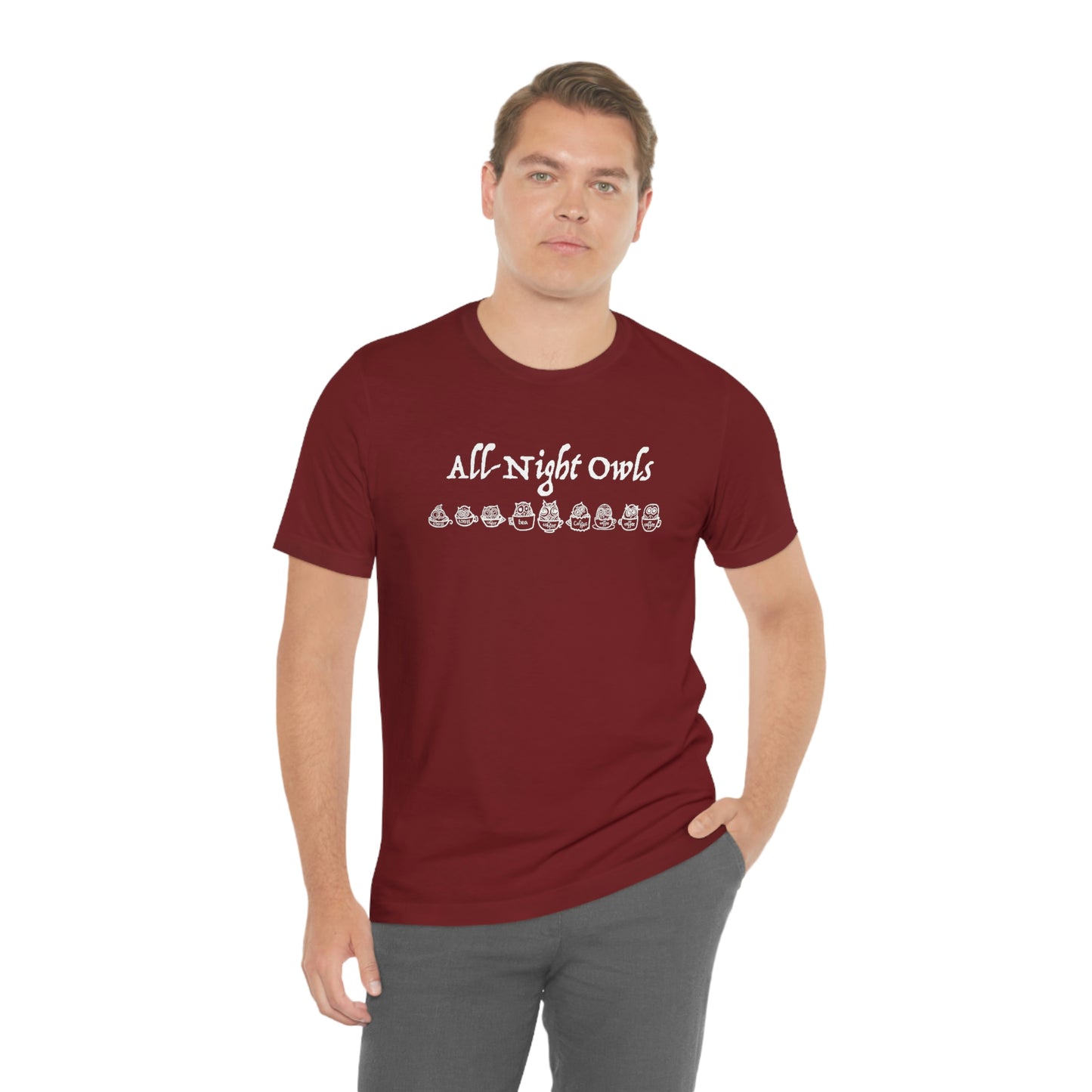 All-Night Owls Unisex Jersey Short Sleeve Tee