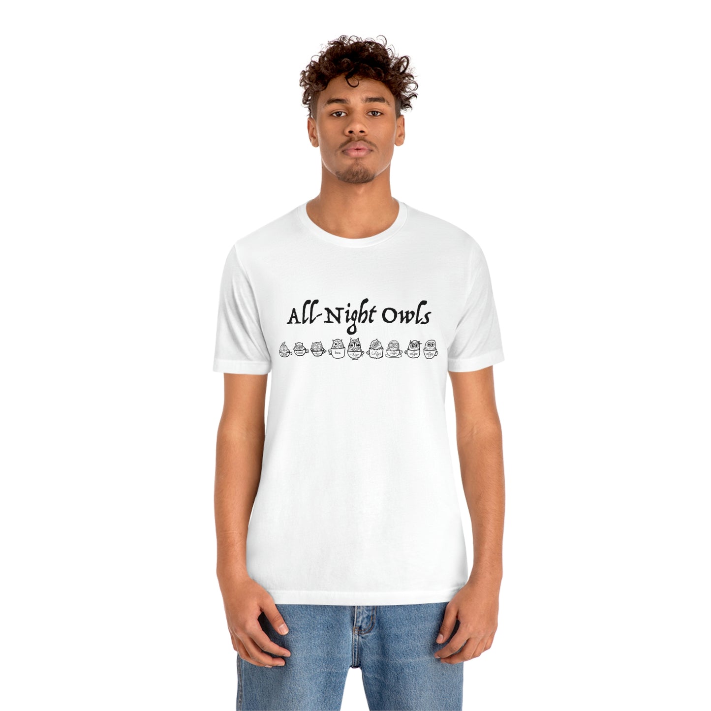 All-Night Owls Unisex Jersey Short Sleeve Tee