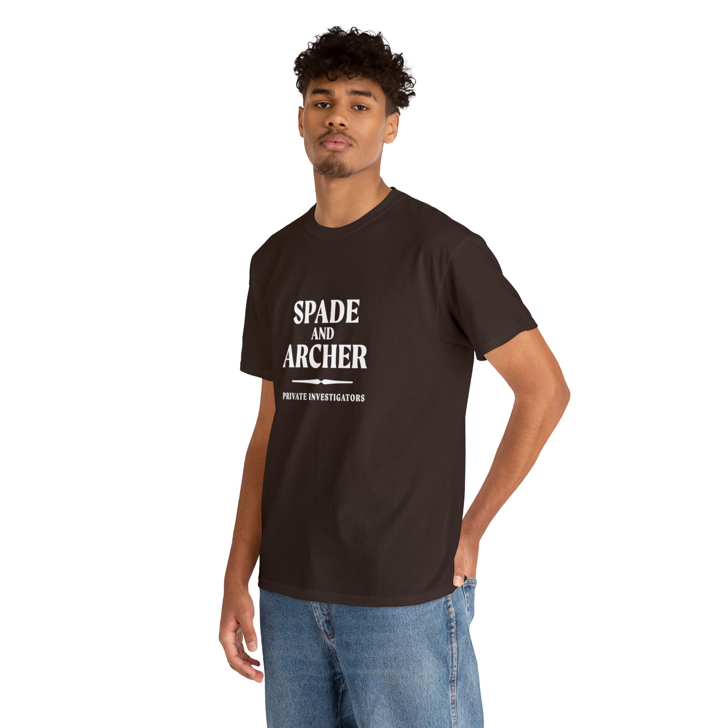 Spade And Archer Private Investigator T-Shirt Unisex Heavy Cotton Tee