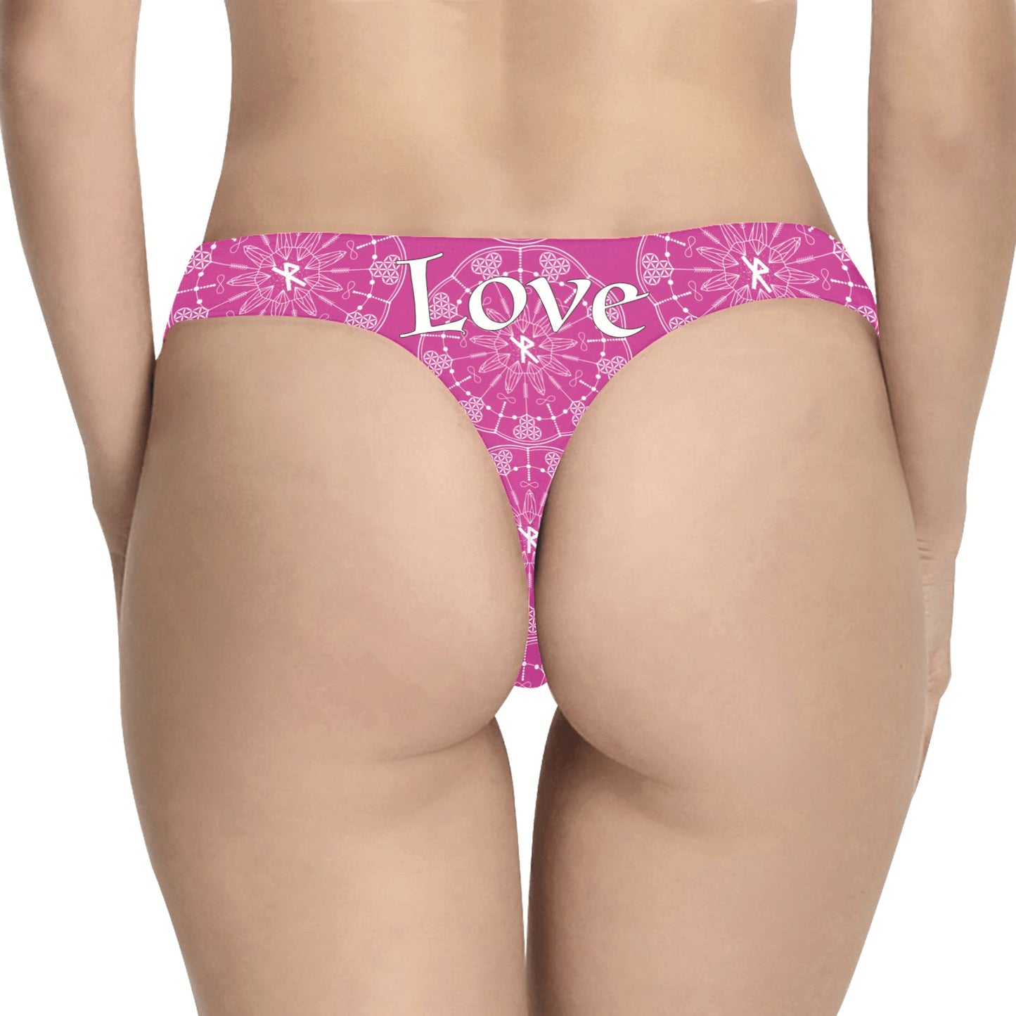Patti's Power Panties - Women's Thong - "Love"
