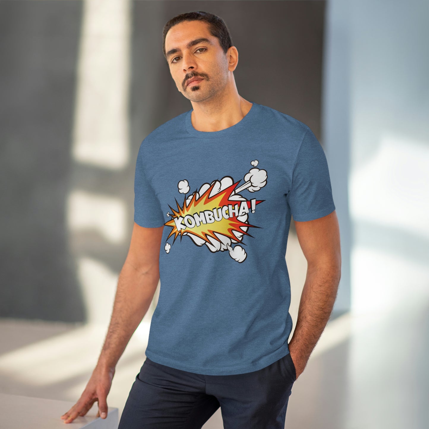 Foodie Pharmacology "Kombucha!" Organic Unisex T-shirt