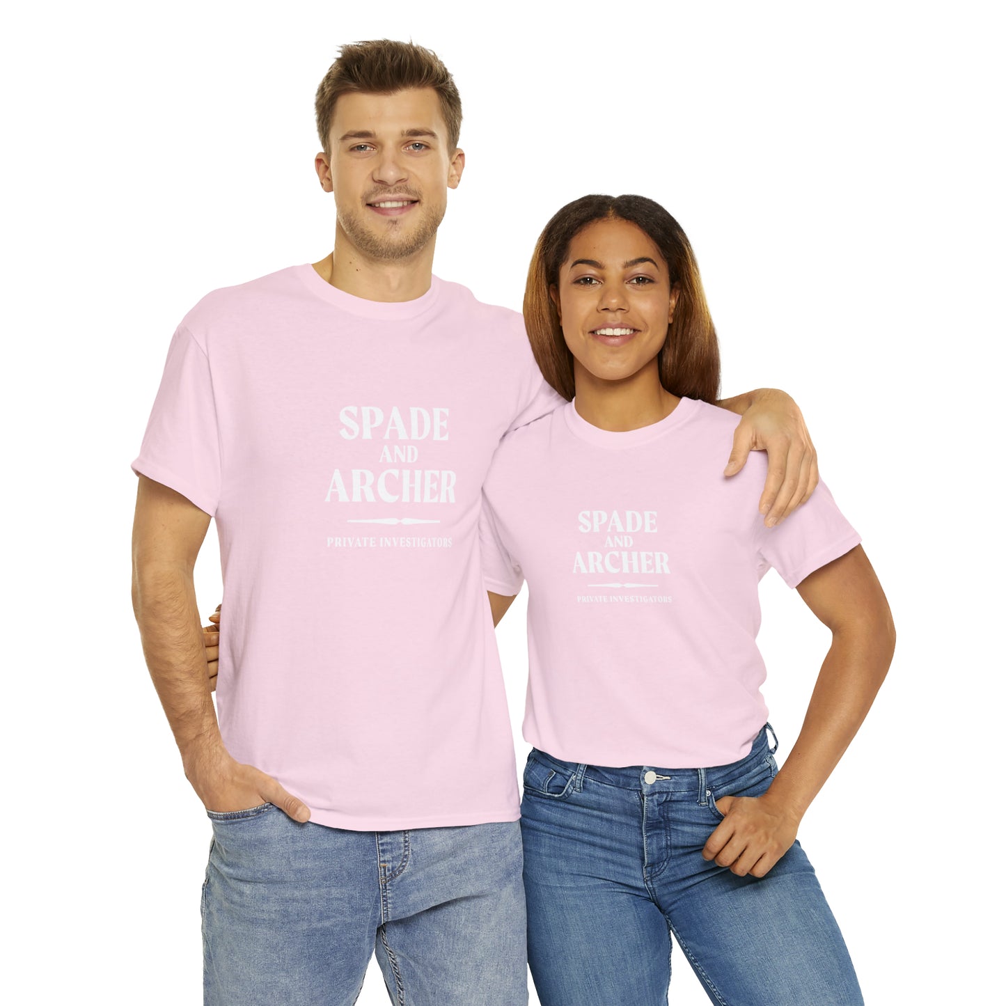 Spade And Archer Private Investigator T-Shirt Unisex Heavy Cotton Tee