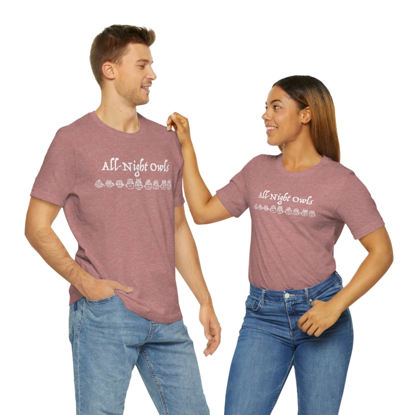 All-Night Owls Unisex Jersey Short Sleeve Tee