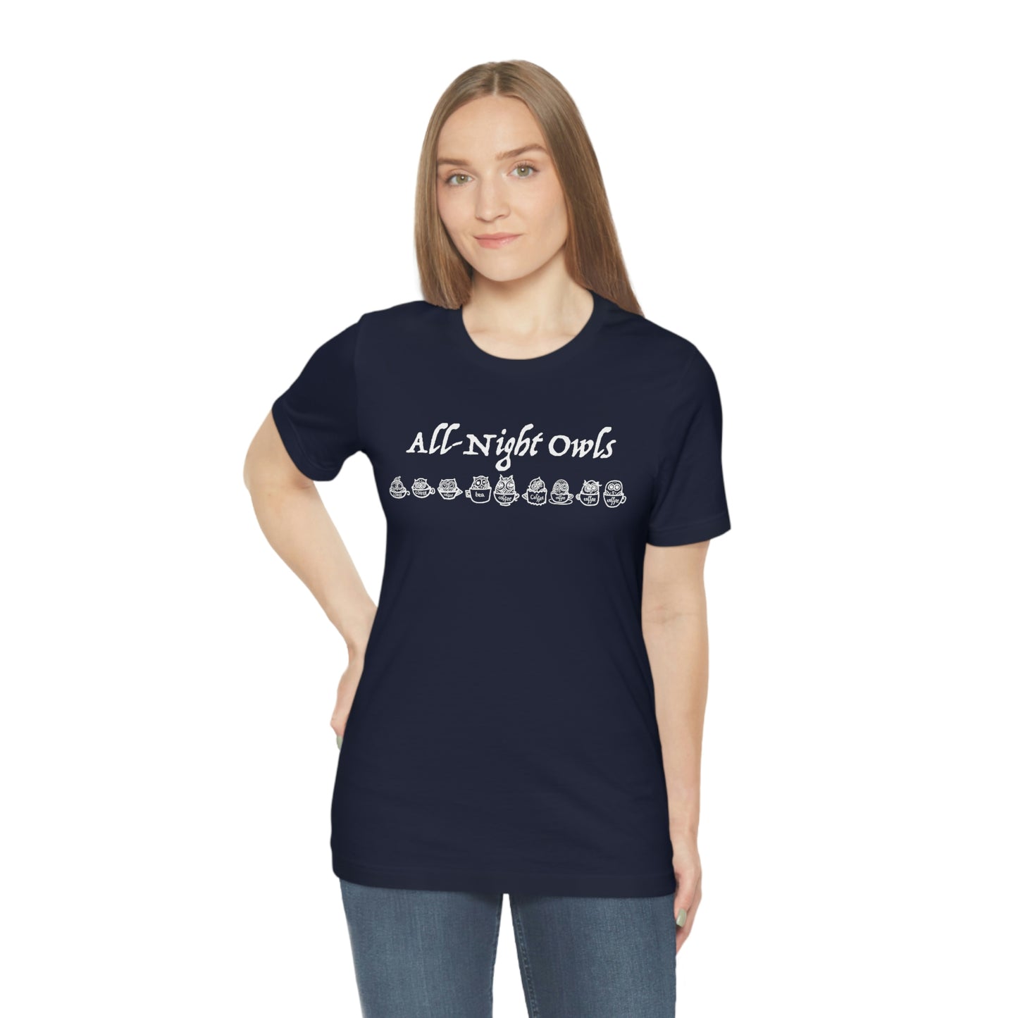All-Night Owls Unisex Jersey Short Sleeve Tee
