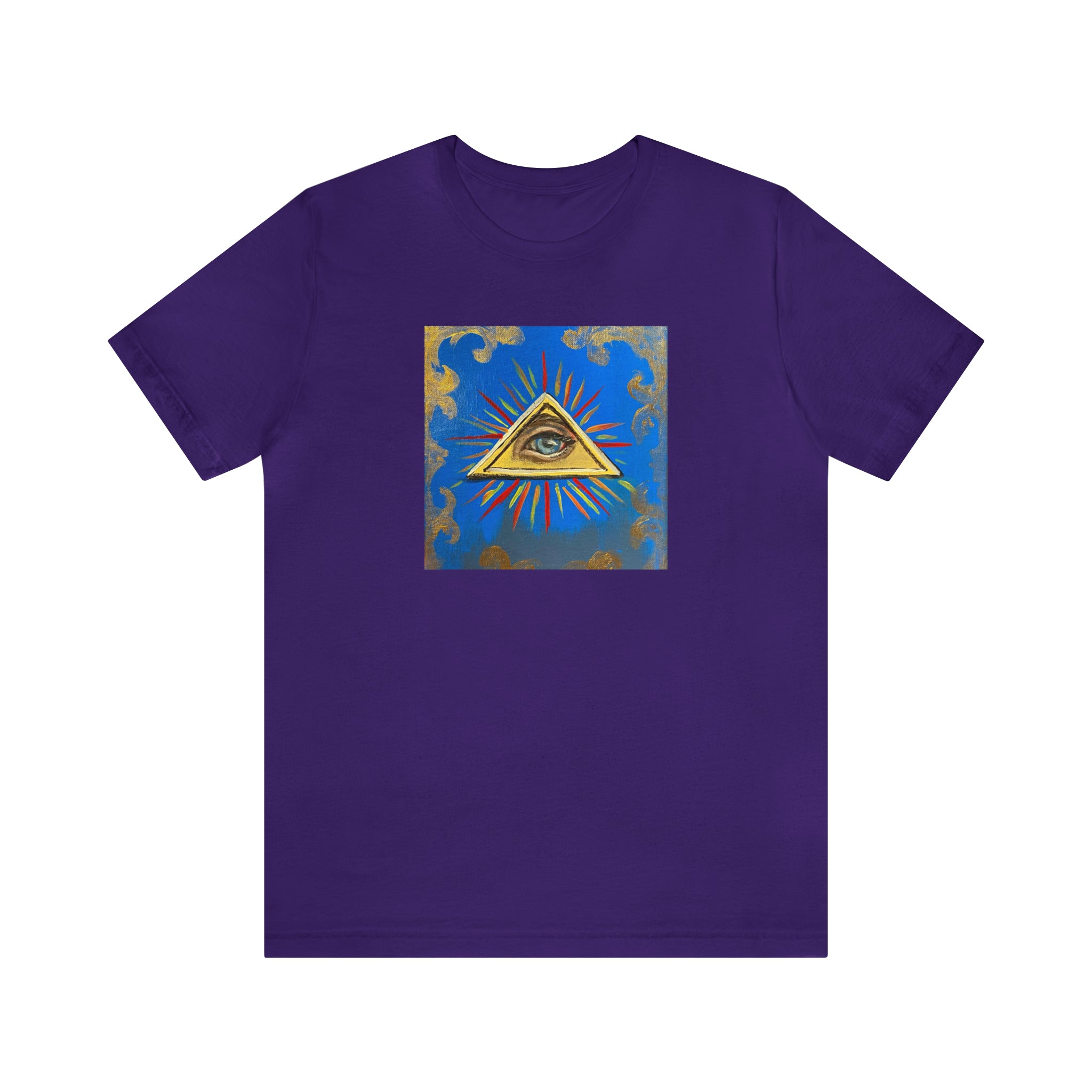 Scared & Alone Richard Lael's "All-Seeing Eye" Unisex Gallery Tee