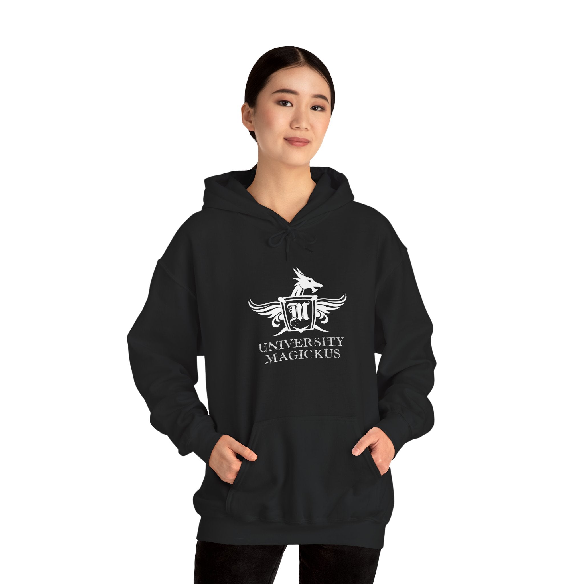 University Magickus "Dragon Crest" Unisex Heavy Blend™ Hoodie