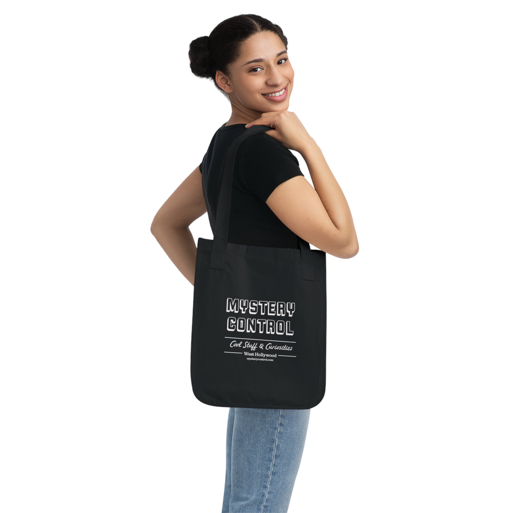 Mystery Control "Music Street" Organic Canvas Tote Bag