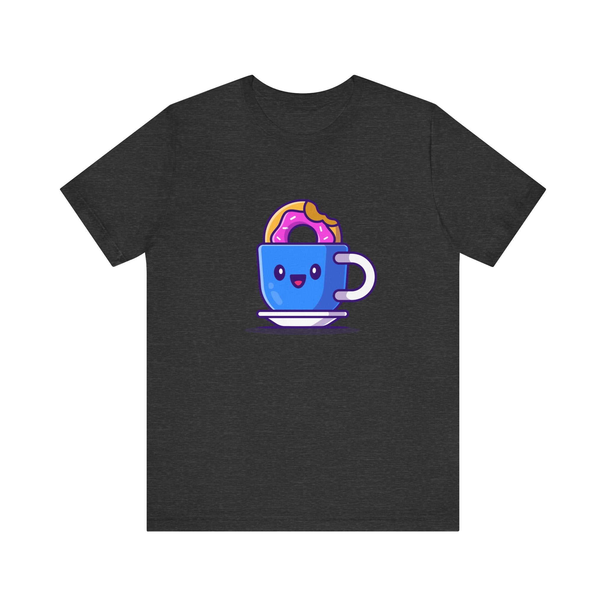 Coffee and Donut Unisex Jersey Short Sleeve Tee