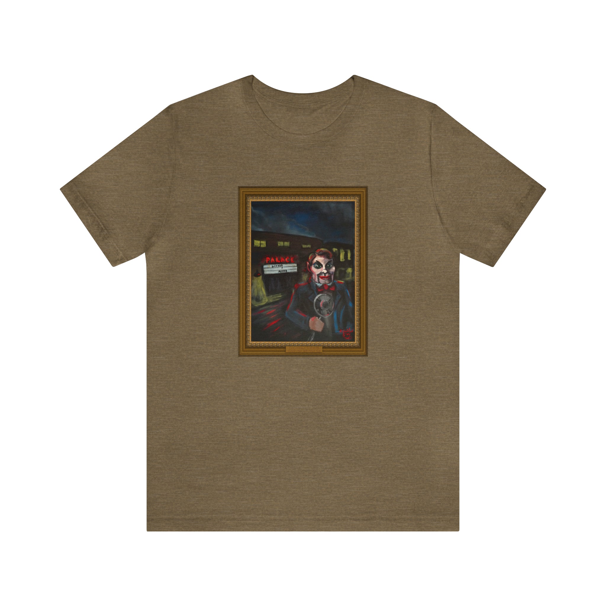 Scared & Alone Richard-Lael's  "The Palace Theater" Unisex Gallery Tee (Single Image)