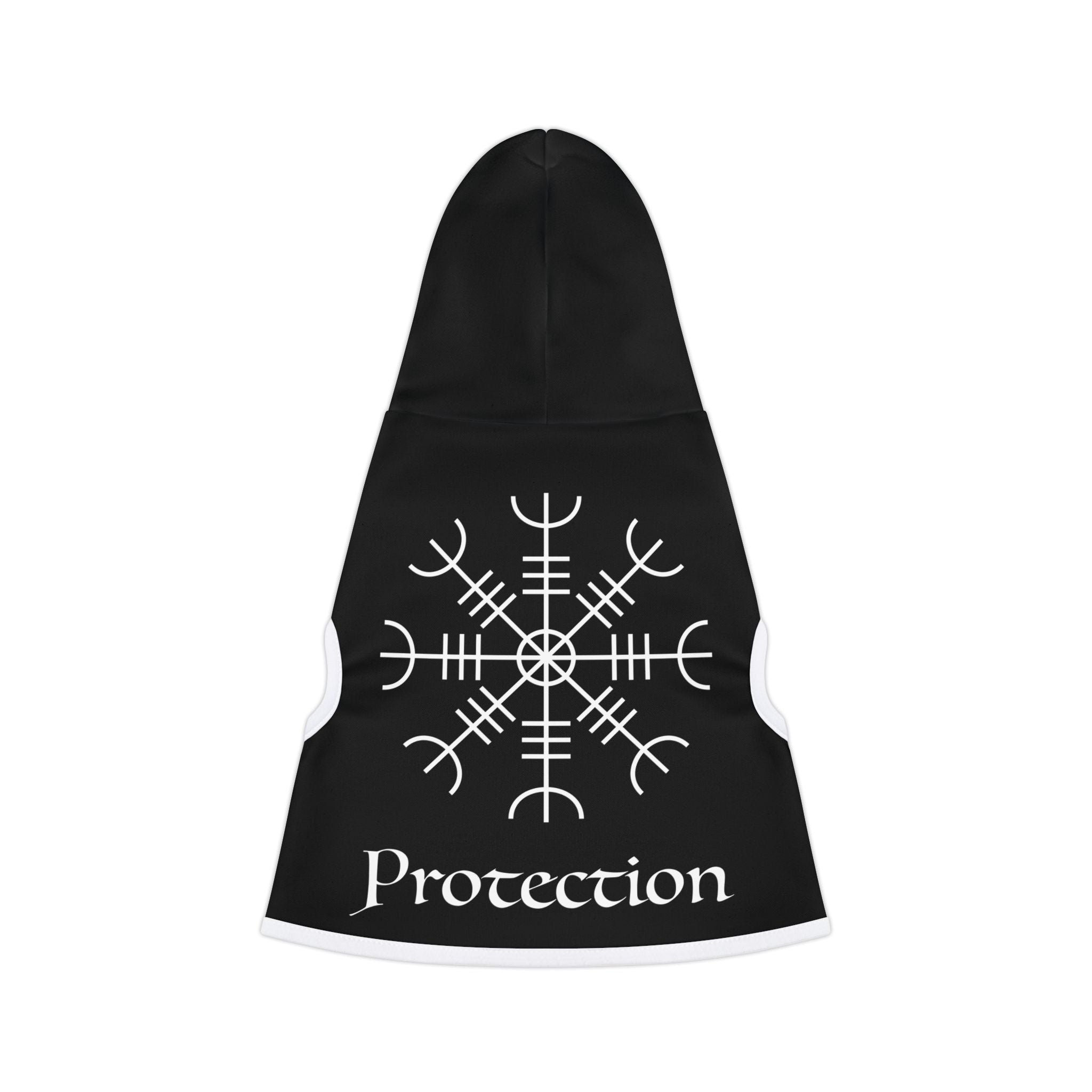Spellcaster Dog Hoodie - Helm of Awe Protection