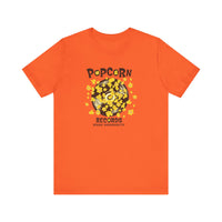 Popcorn Records Unisex Jersey Short Sleeve Tee