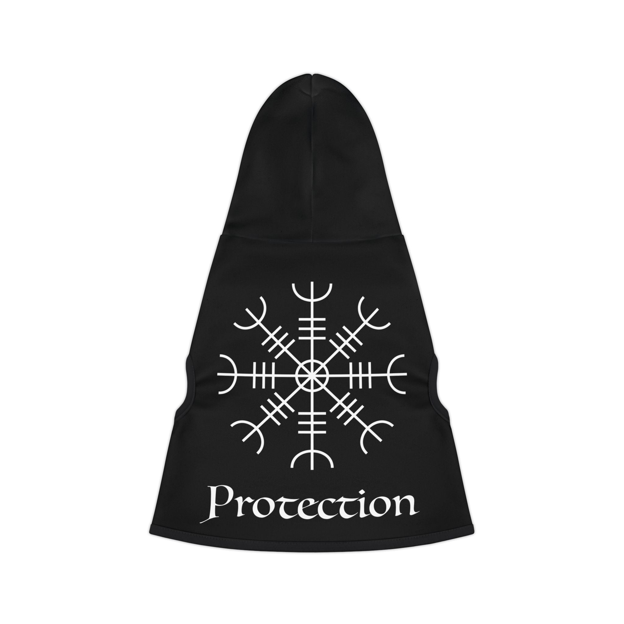 Spellcaster Dog Hoodie - Helm of Awe Protection