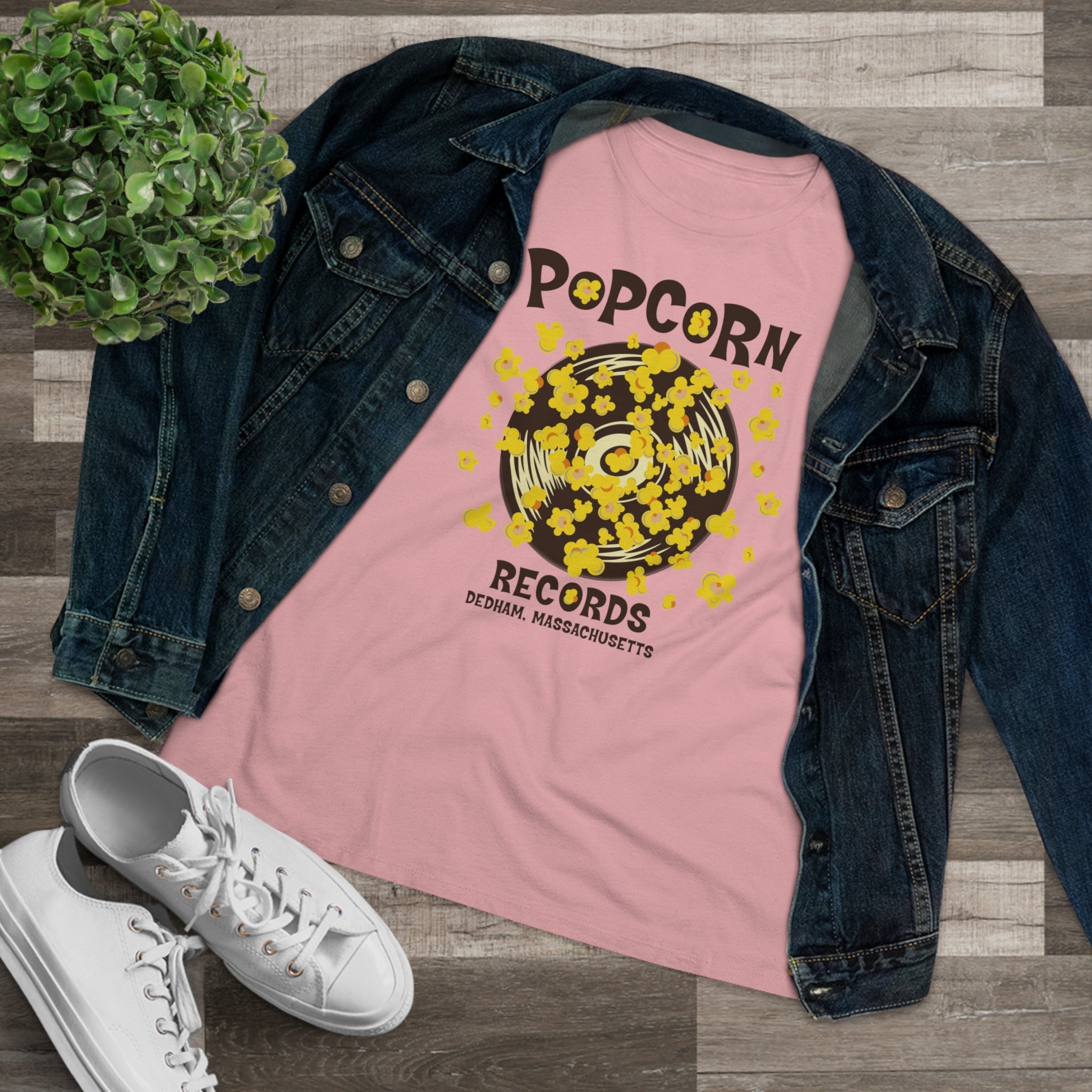Popcorn Records Women's Premium Tee