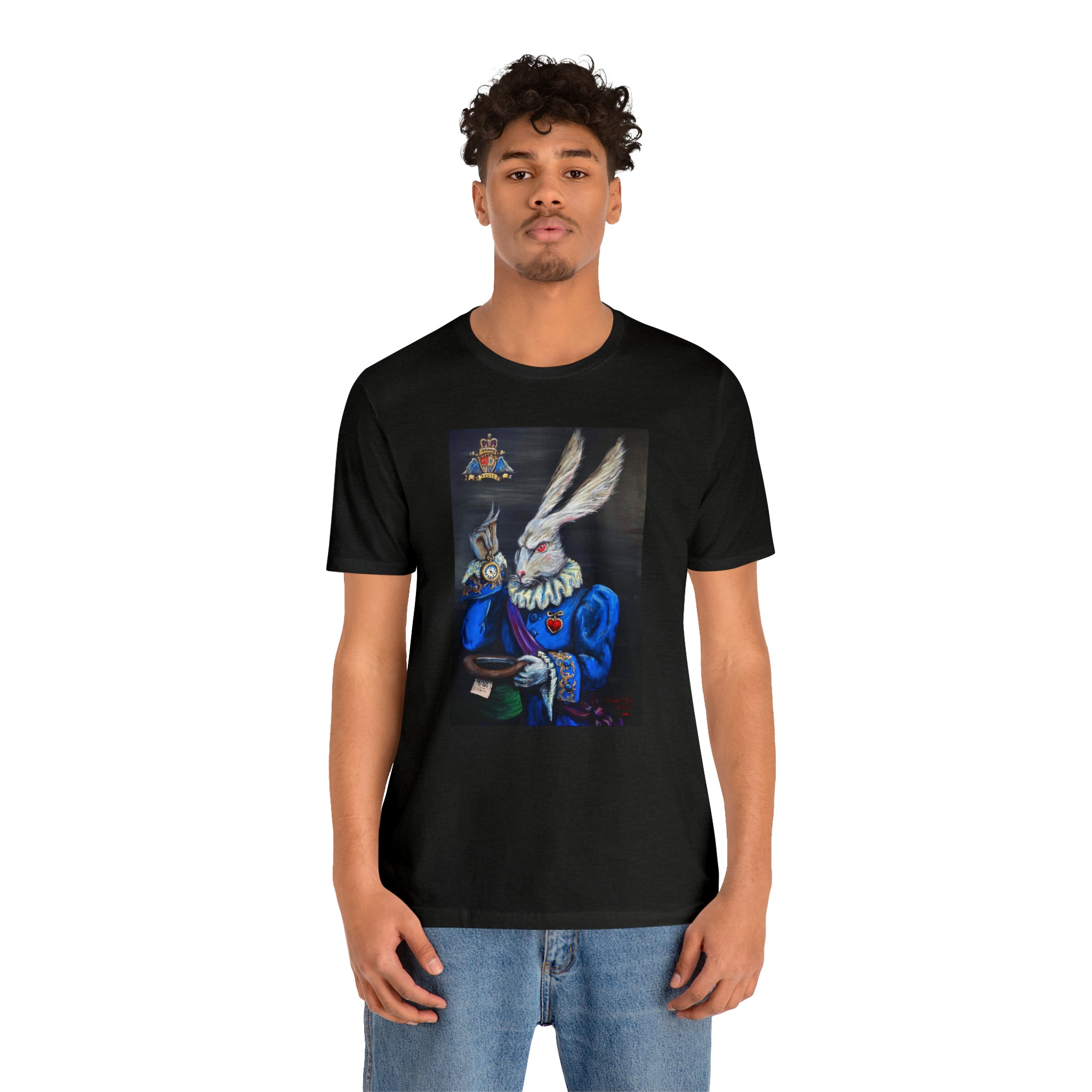 Scared & Alone Richard Lael's "It's Late" Unisex Gallery Tee