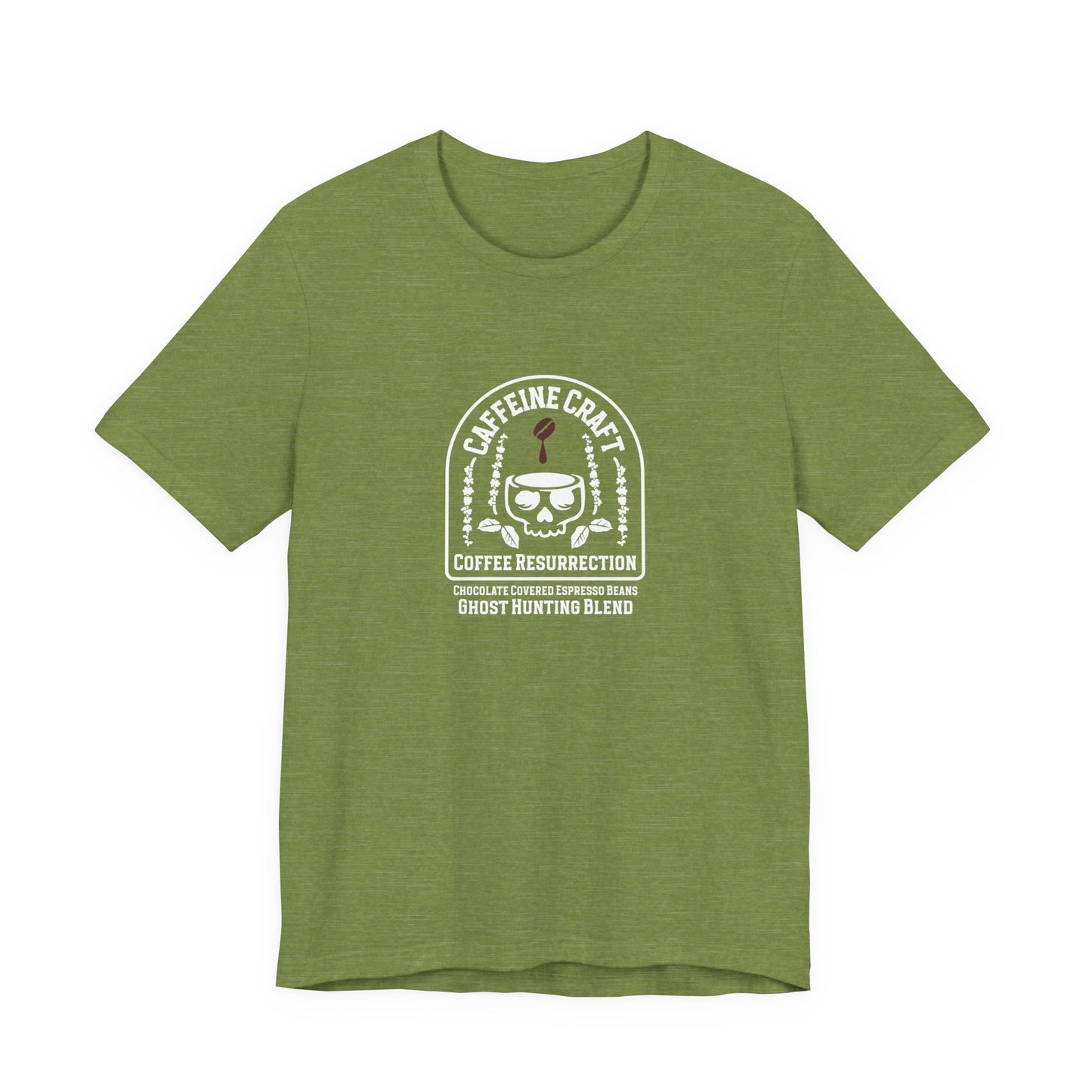 Caffeine Craft Coffee Resurrection Brand Unisex Jersey Tee