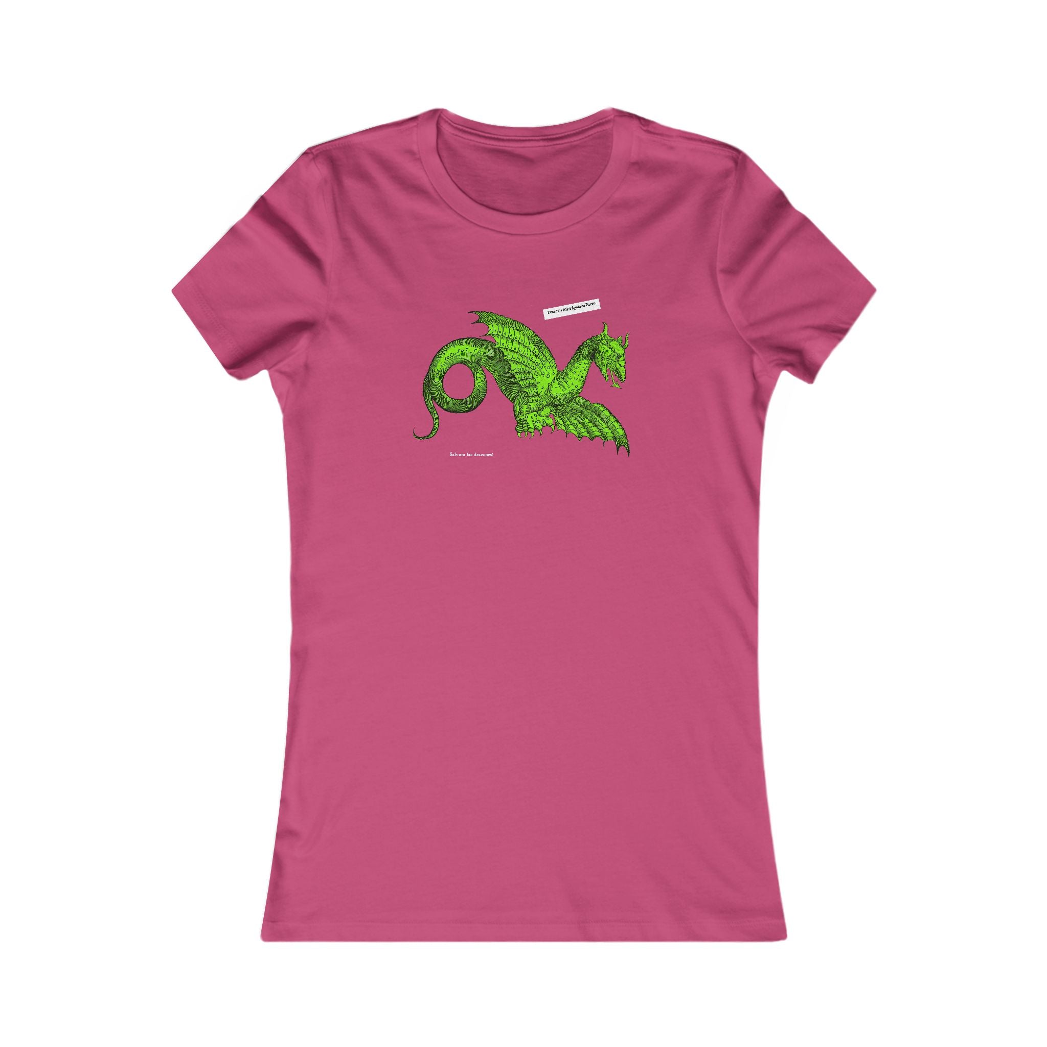 Save the Dragons - 1640 Aldrovandi "Flying Dragon" Women's Slim Fit Tee