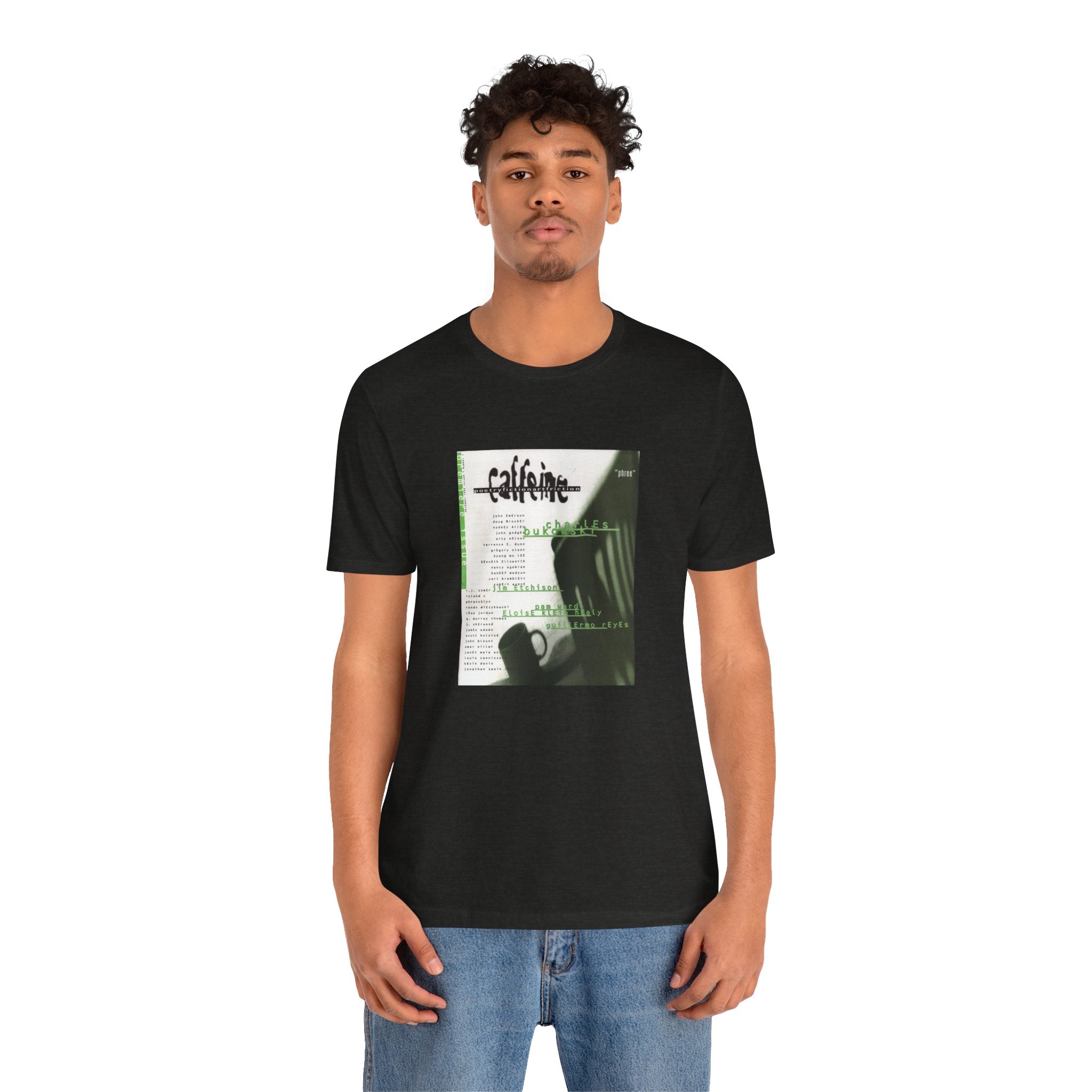 Caffeine Magazine: Poetry, Fiction, Art, Friction. Issue #1  Tee