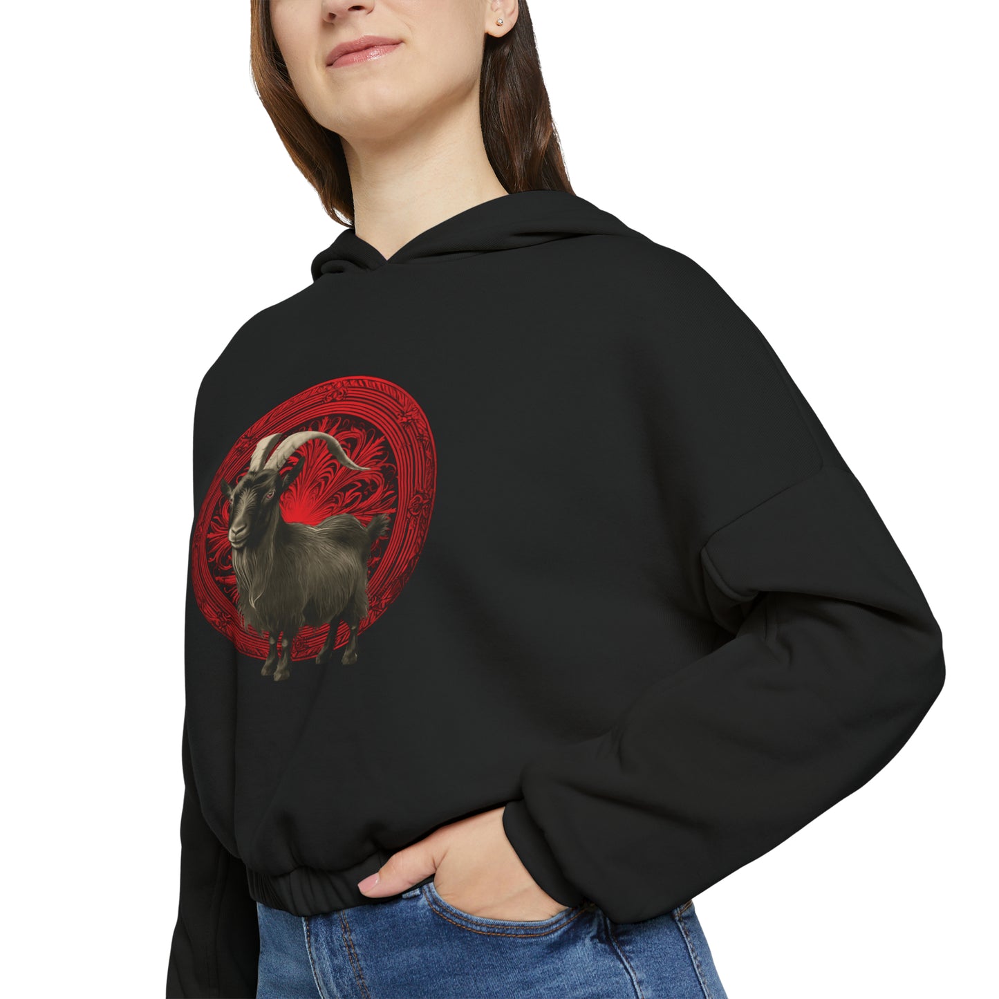 The Witch's Movie Coven Women's Cinched Bottom Hoodie