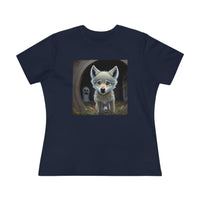 Are You There, Ghost Wolf Women's Premium Tee