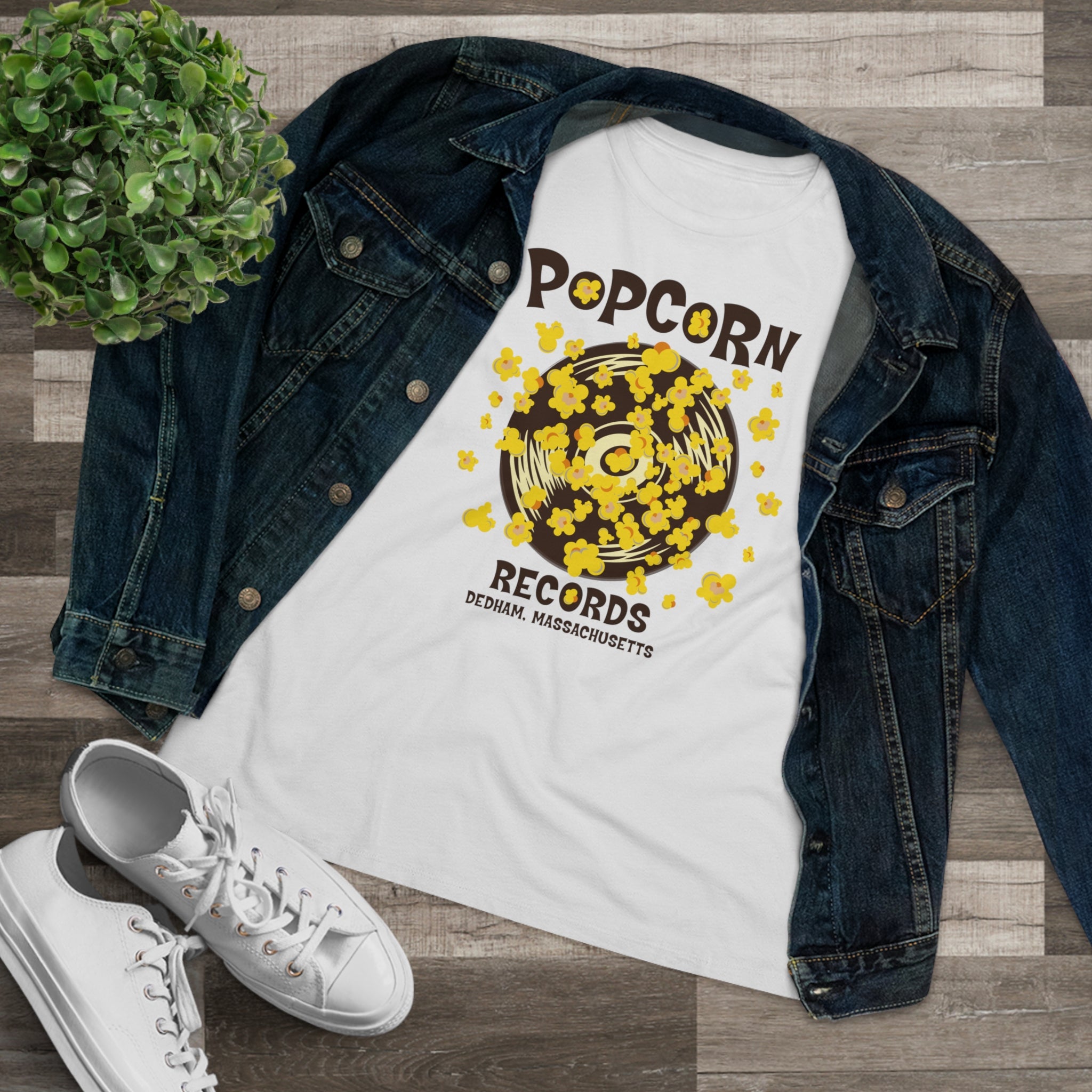 Popcorn Records Women's Premium Tee