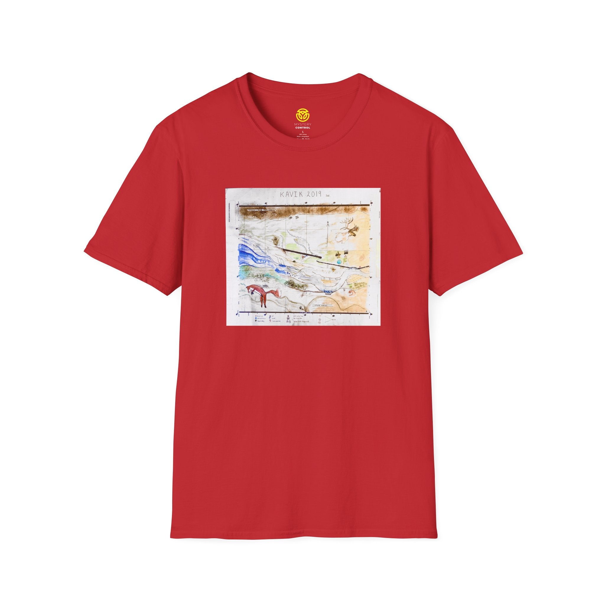 Sue's Kavik Map Unisex T-Shirt