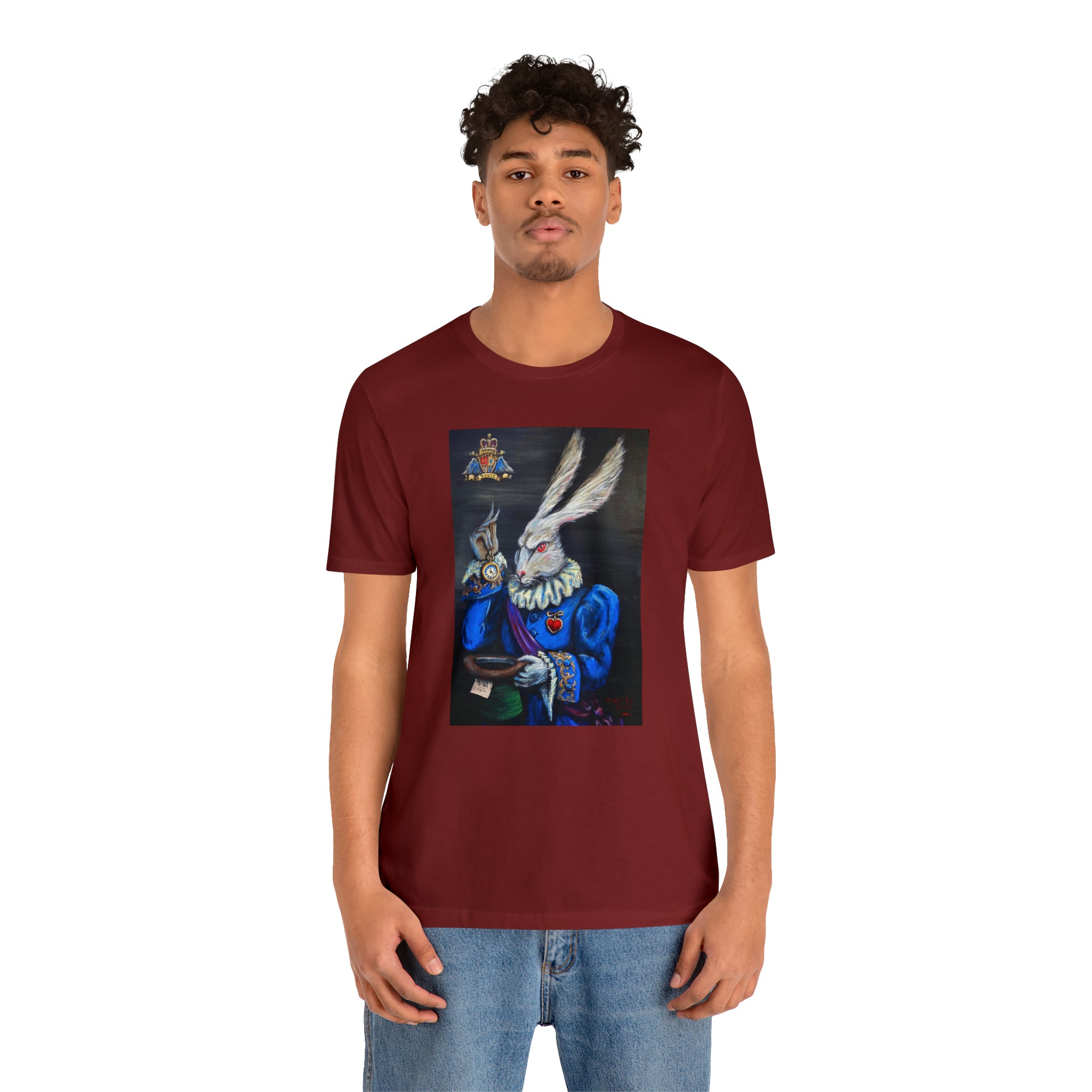 Scared & Alone Richard Lael's "It's Late" Unisex Gallery Tee