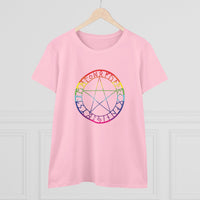 Spellcaster Women's Easy Tee - Rainbow Witch