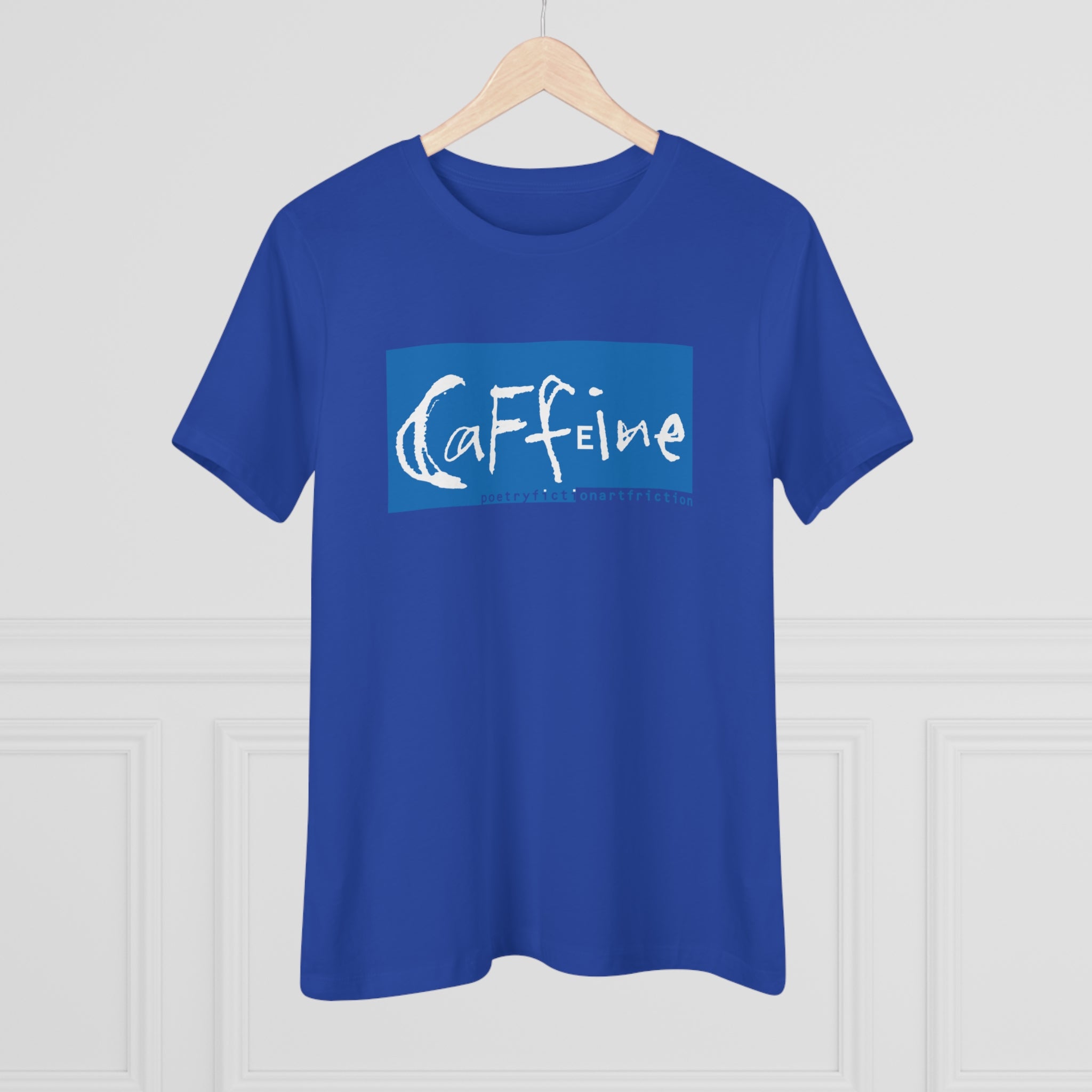 Caffeine Side 1 Women's Premium Tee