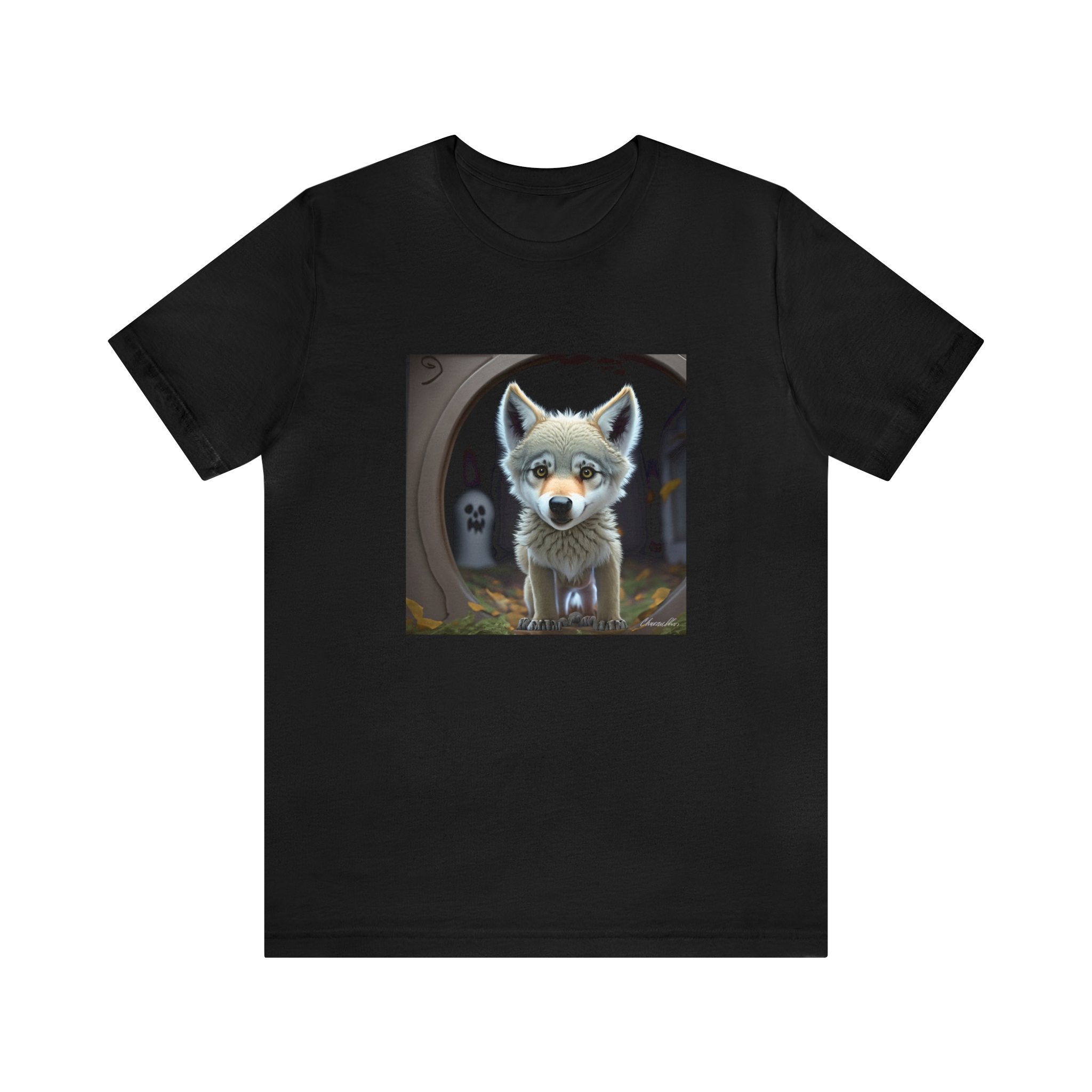 Are You There, Ghost? It’s Me, Wolf Unisex Jersey Short Sleeve Tee