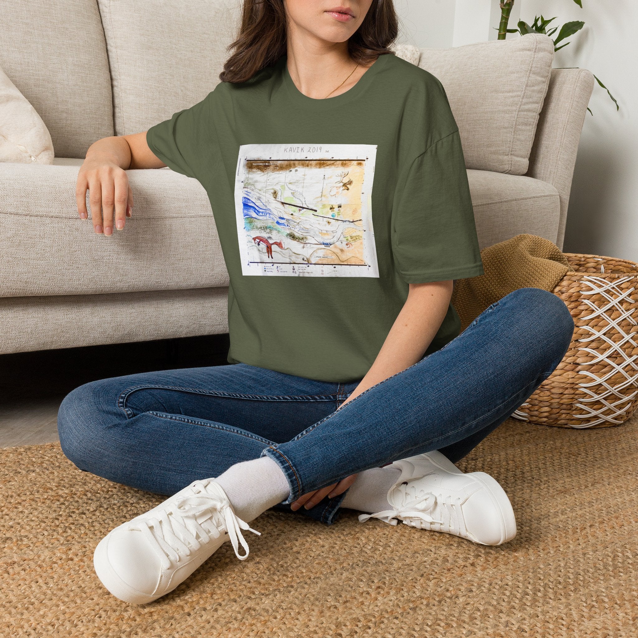 Sue's Kavik Map Unisex T-Shirt